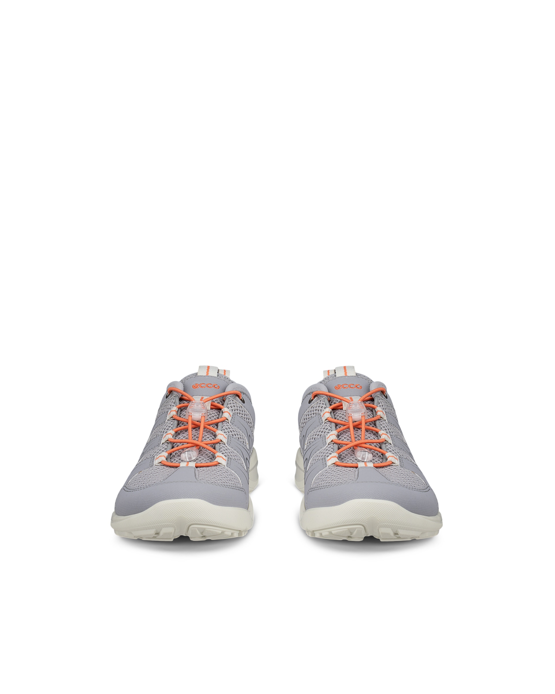 ECCO® Terracruise LT chaussures en cuir de plein air pour femme - Gris - Front pair