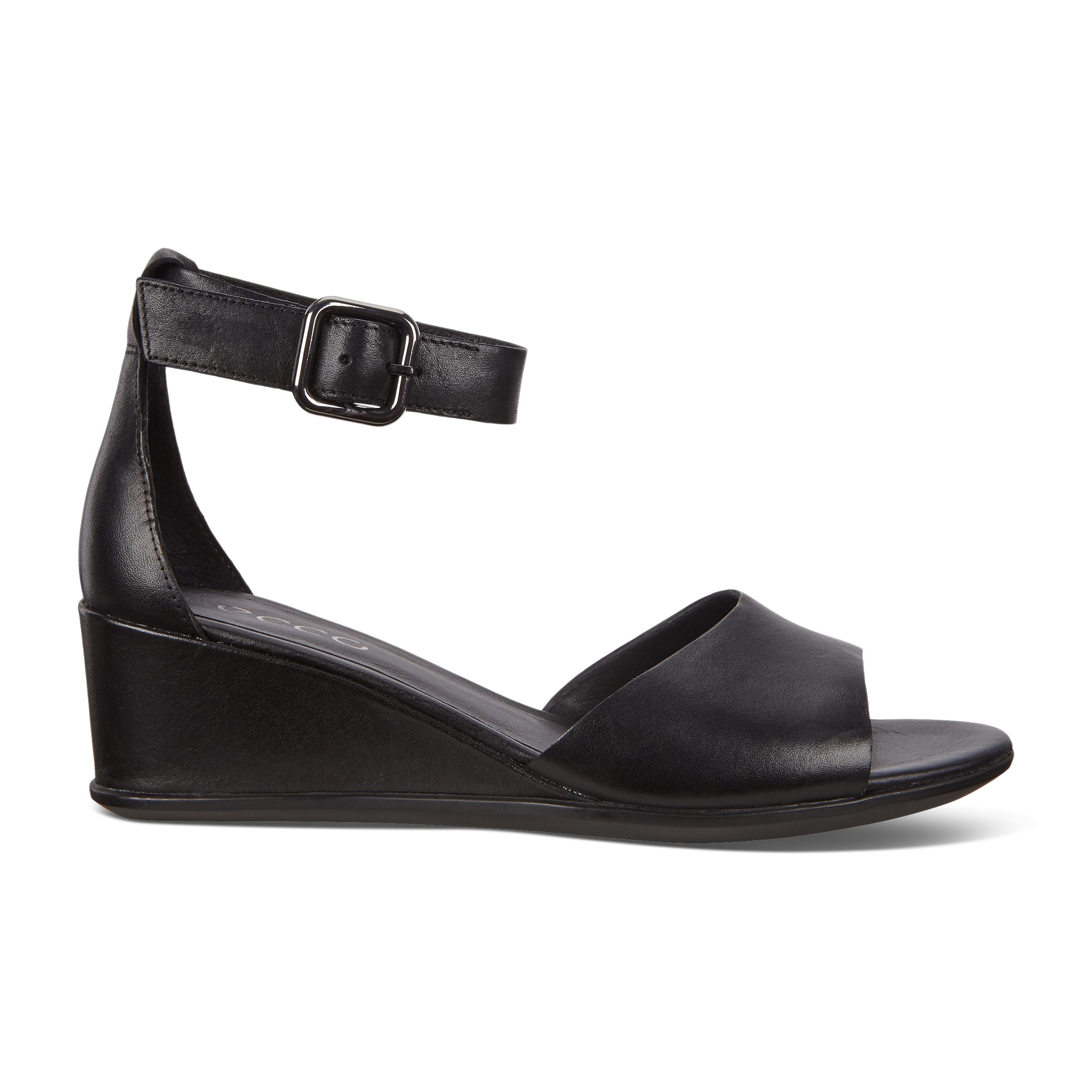 ECCO SHAPE 35 WEDGE SANDAL - Black - Outside