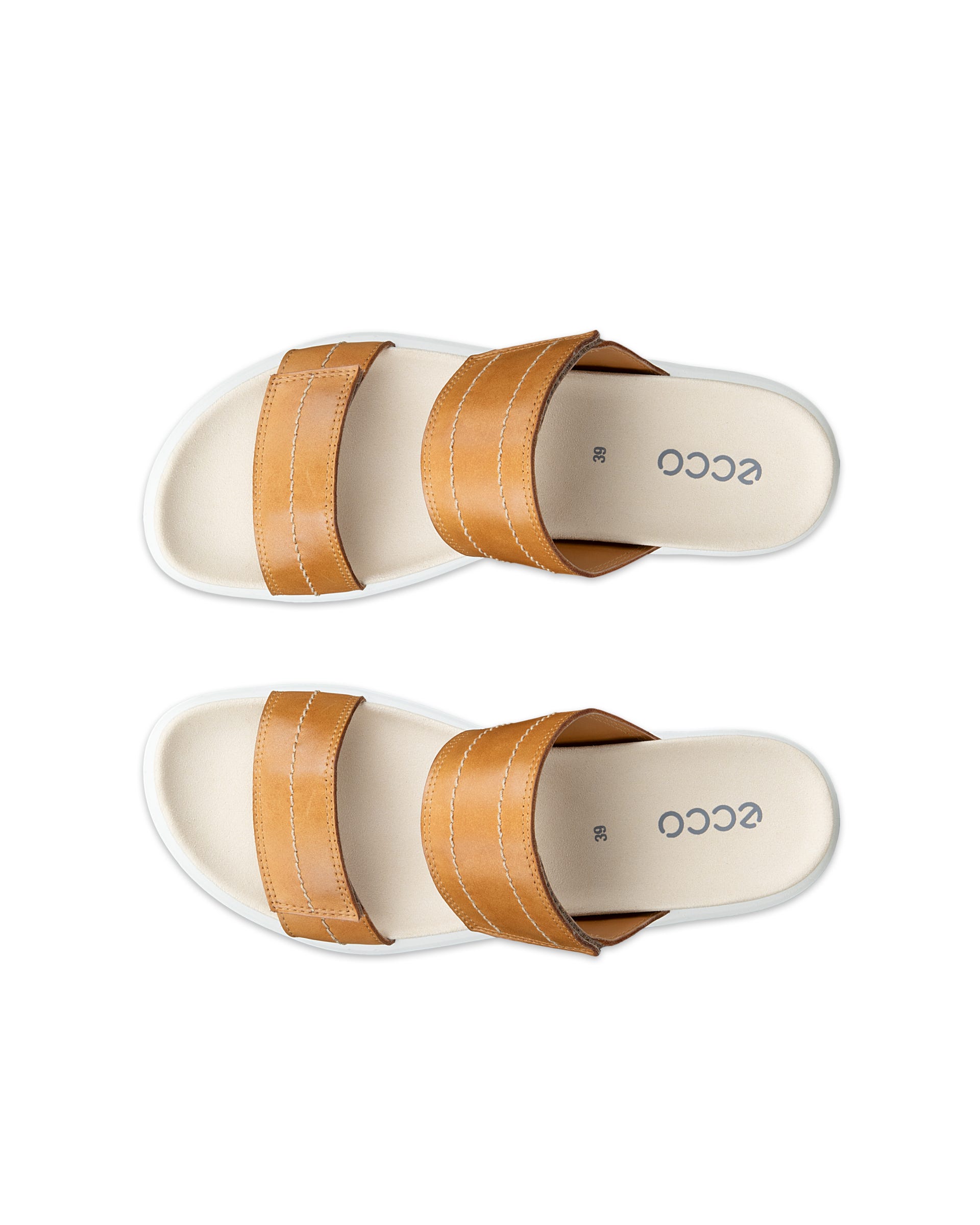Women's ECCO® Soft Sandal Nubuck Slide