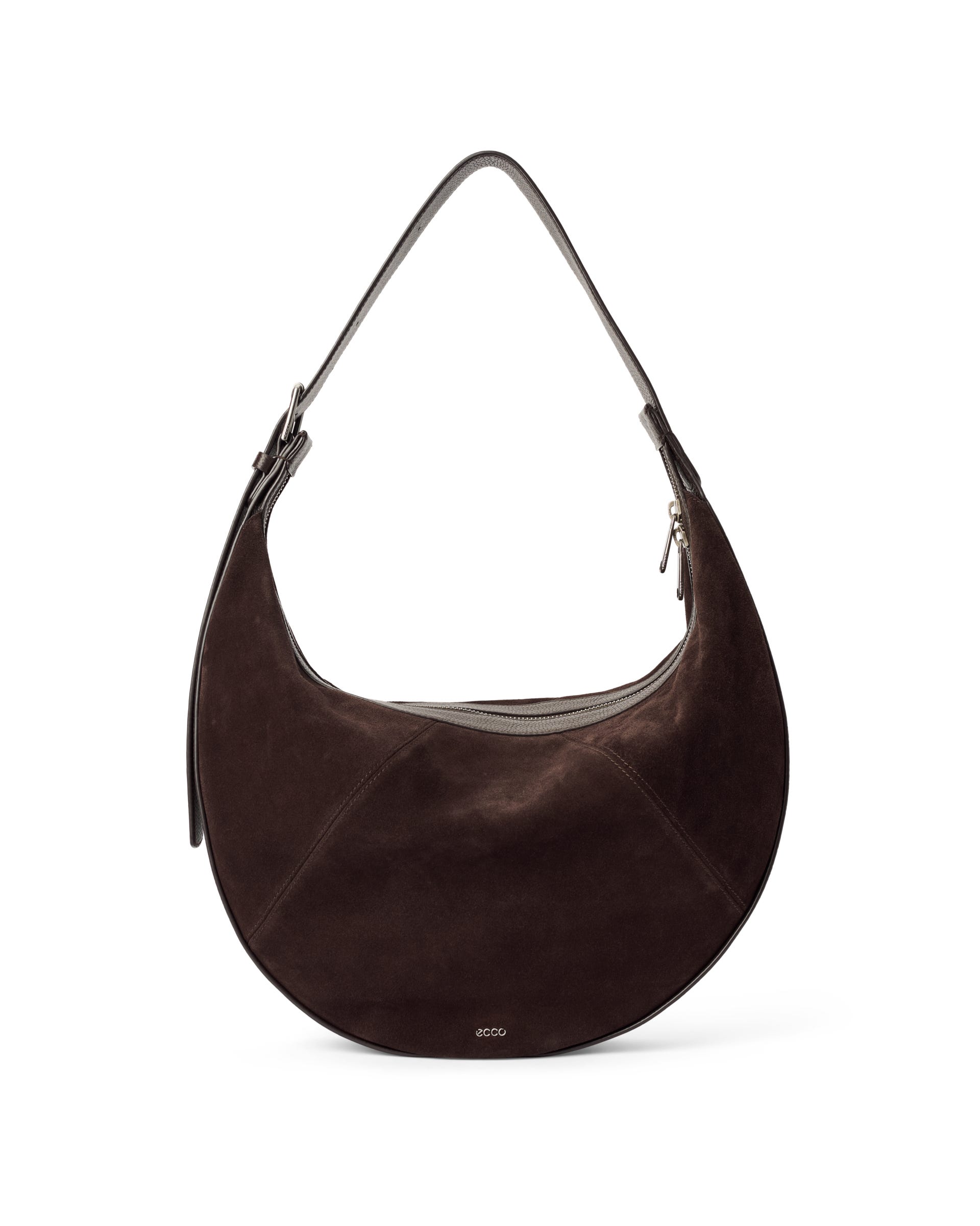 ECCO® FORTUNE BAG L dame bohemveske skinn - Brun - Main