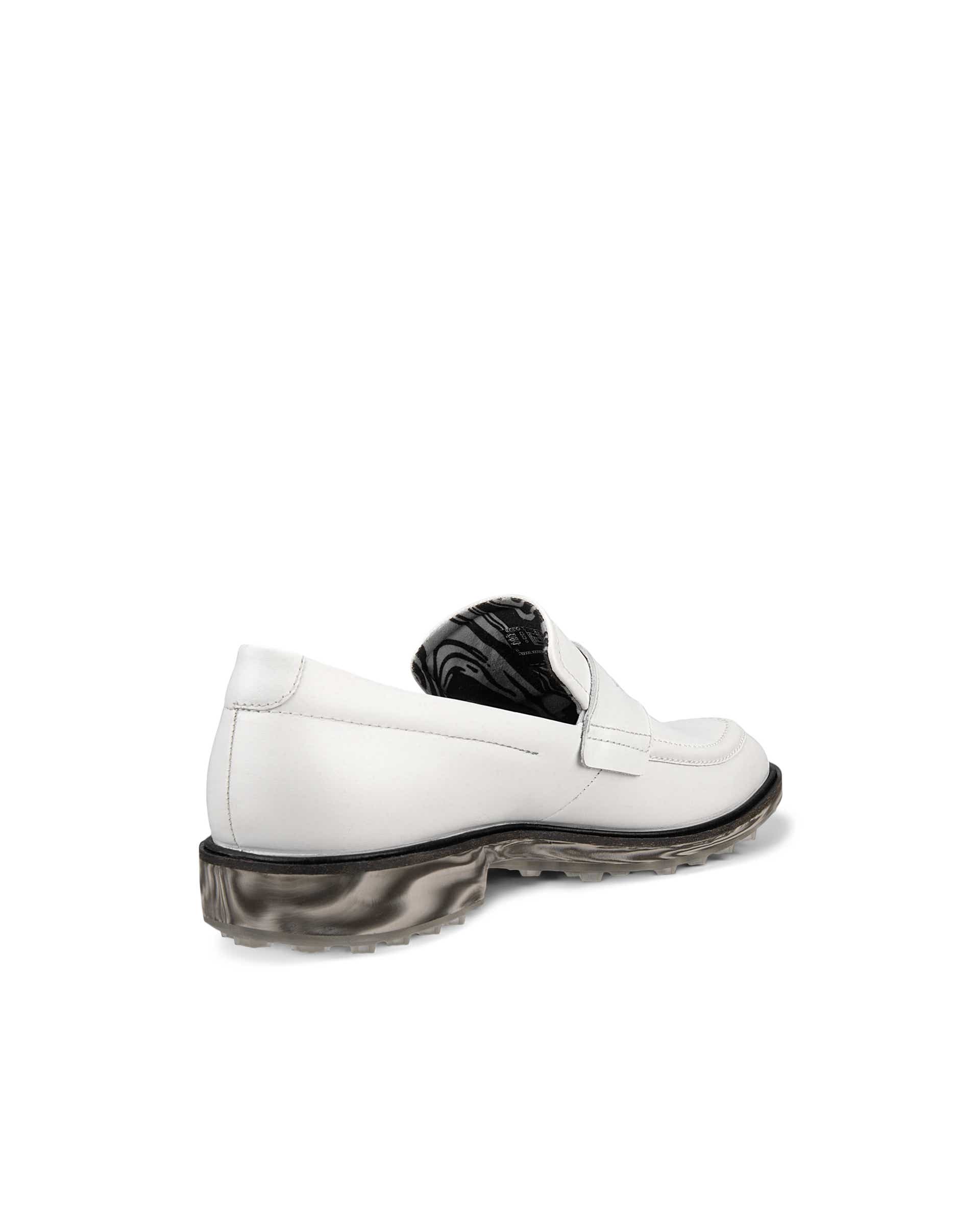 ECCO Golf Classic Hybrid メンズ レザーゴルフシューズ | ホワイト