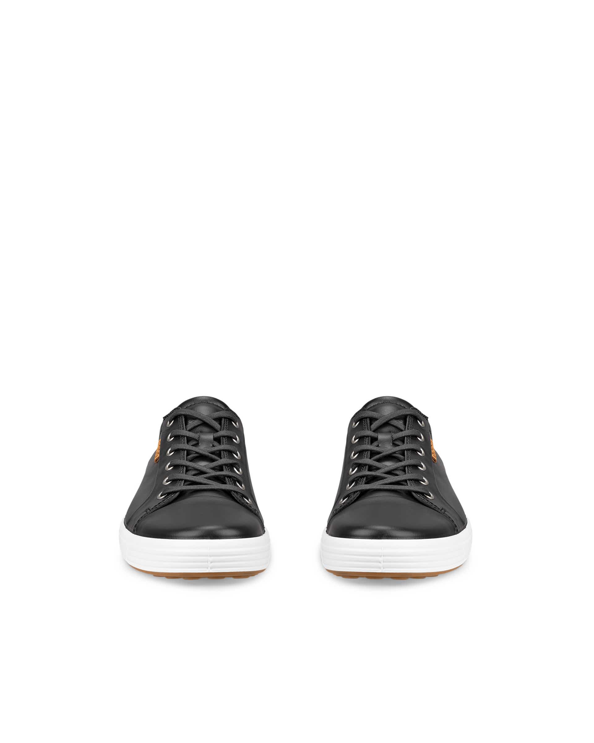 Pánské kožené tenisky ECCO® Soft 7 - Černá - Front pair