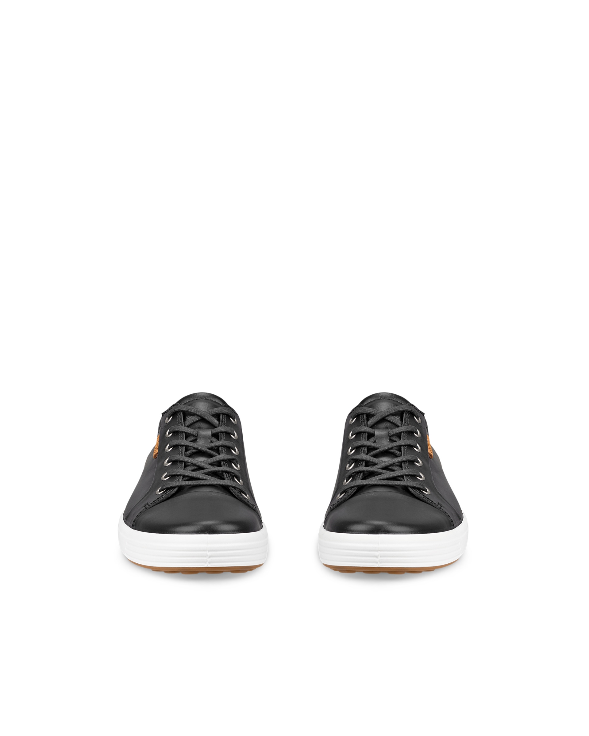 Pánské kožené tenisky ECCO® Soft 7 - Černá - Front pair