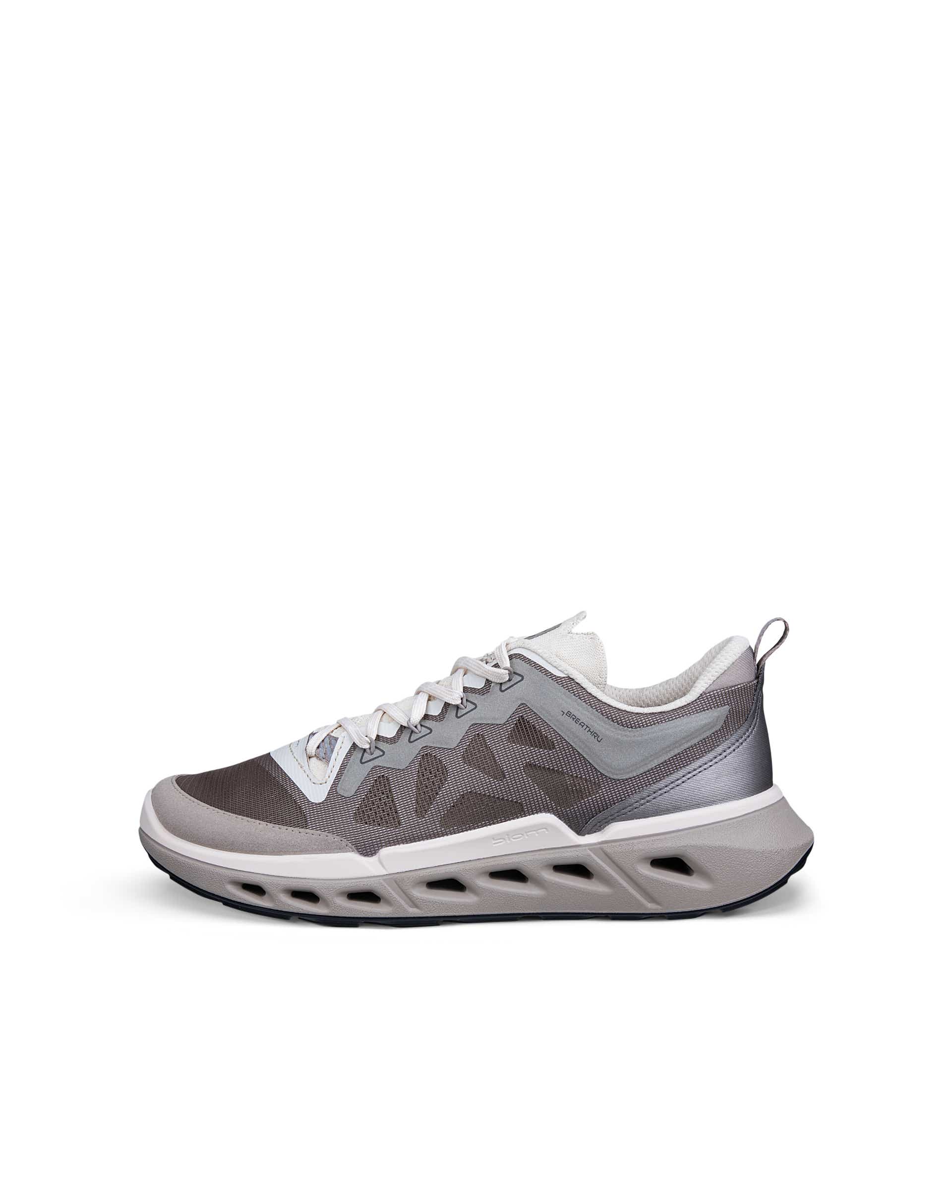 Women's ECCO® Biom 720 Textile Sneaker - Gray - Outside