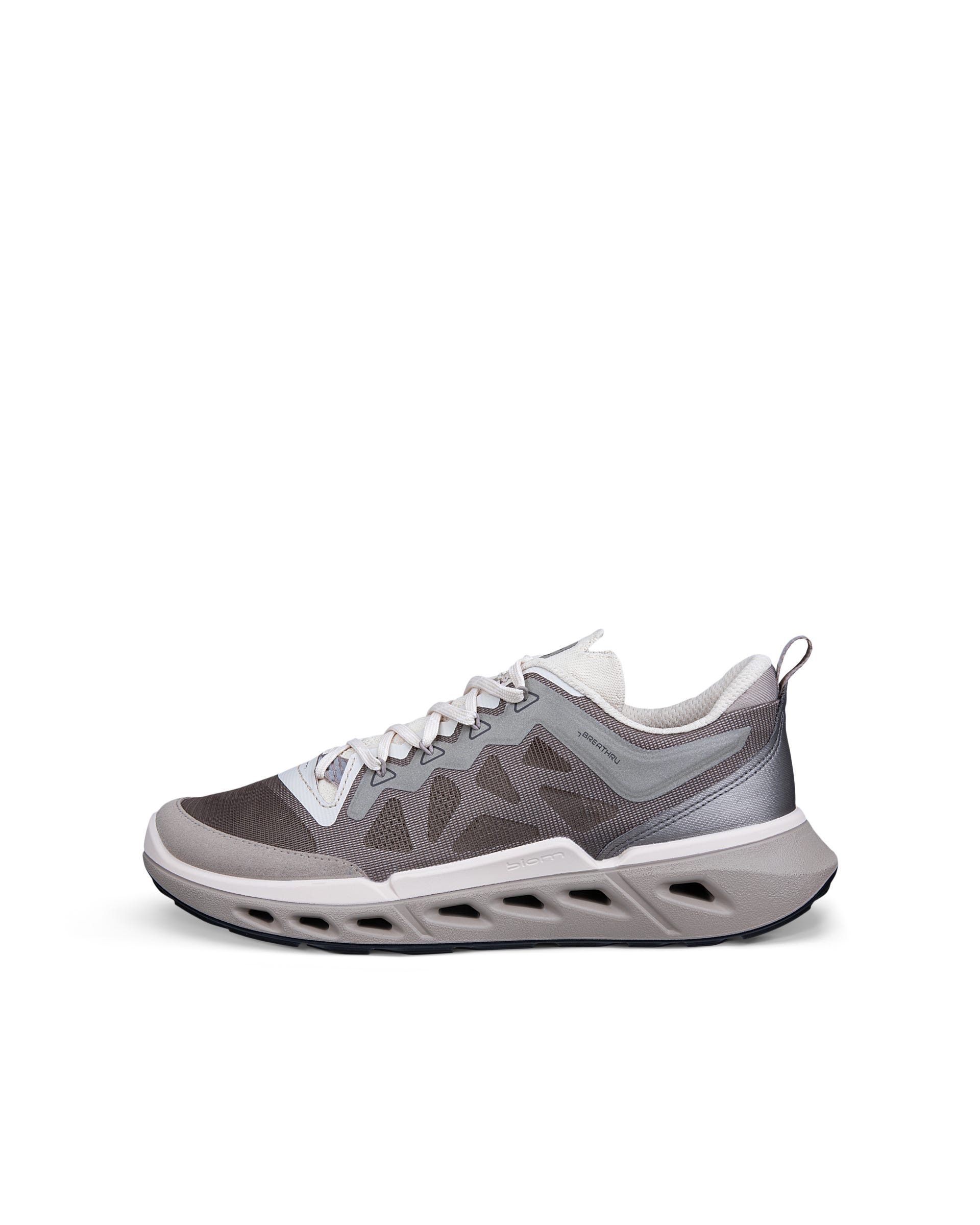 Women's ECCO® Biom 720 Textile Sneaker - Gray - Outside