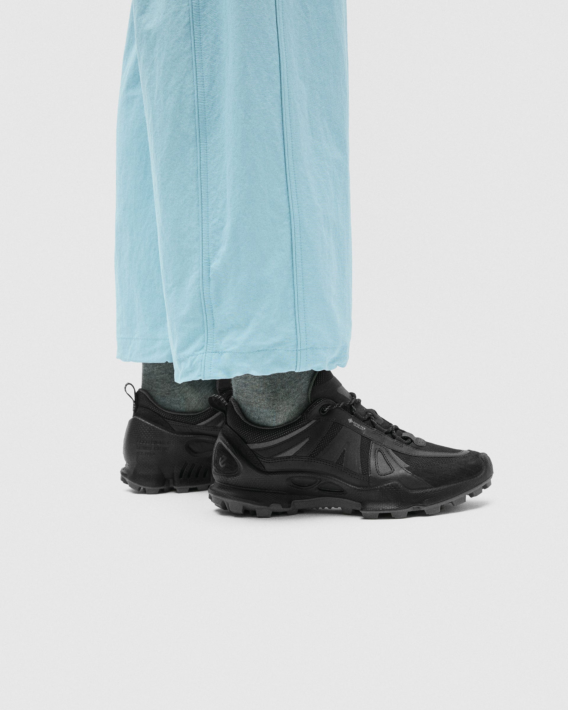 Women's ECCO® Biom C-Trail Textile Gore-Tex Sneaker - Black - Lifestyle image-1