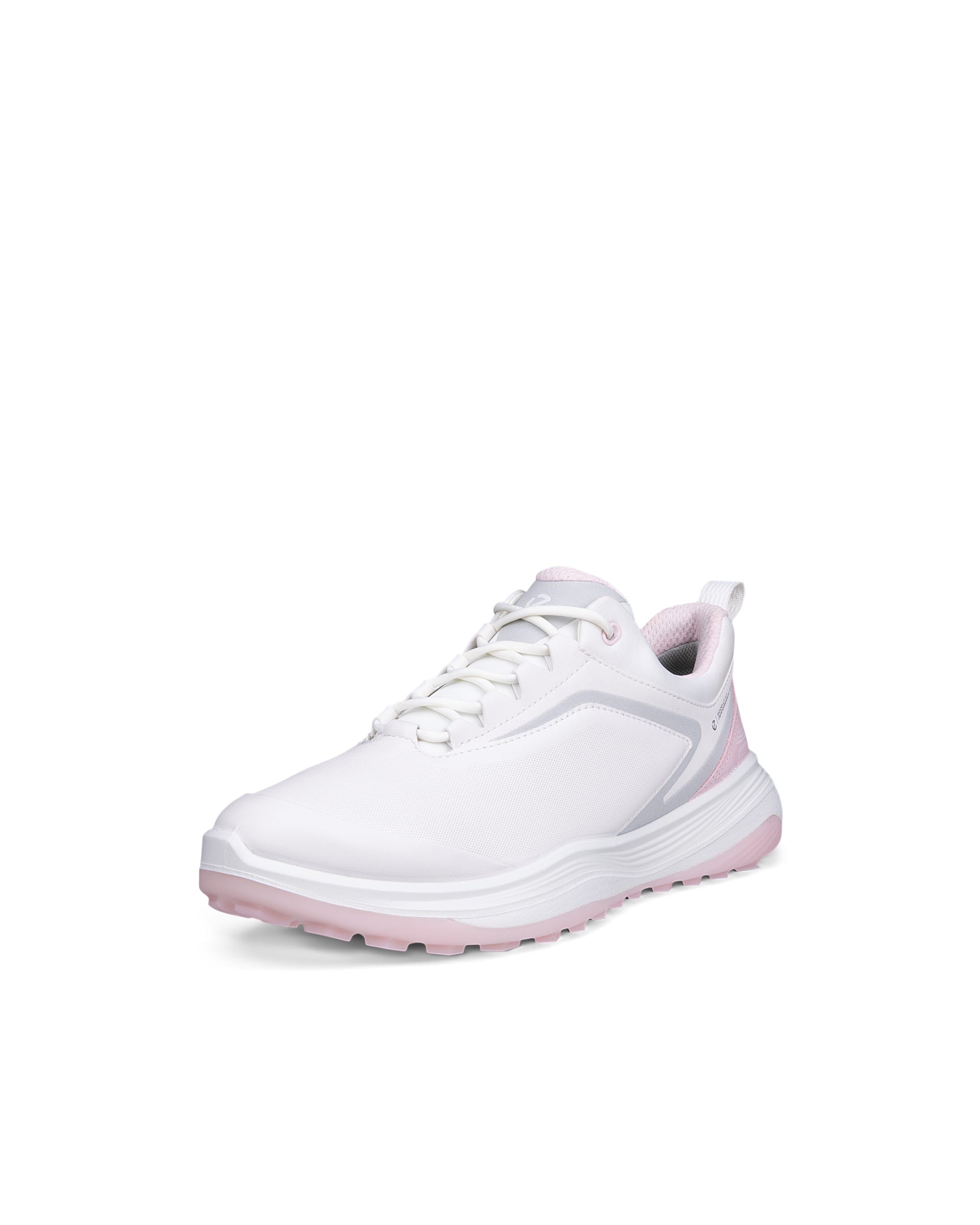 Women's ECCO® Golf LT1 Leather Waterproof Golf Shoe - White - Outside