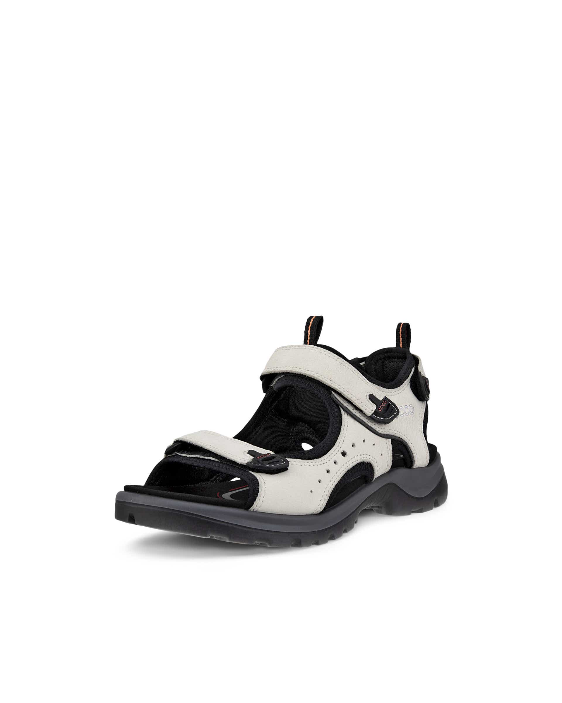 ECCO® Offroad Andes II Damen Trekkingsandale aus Nubukleder - Weiß - Main