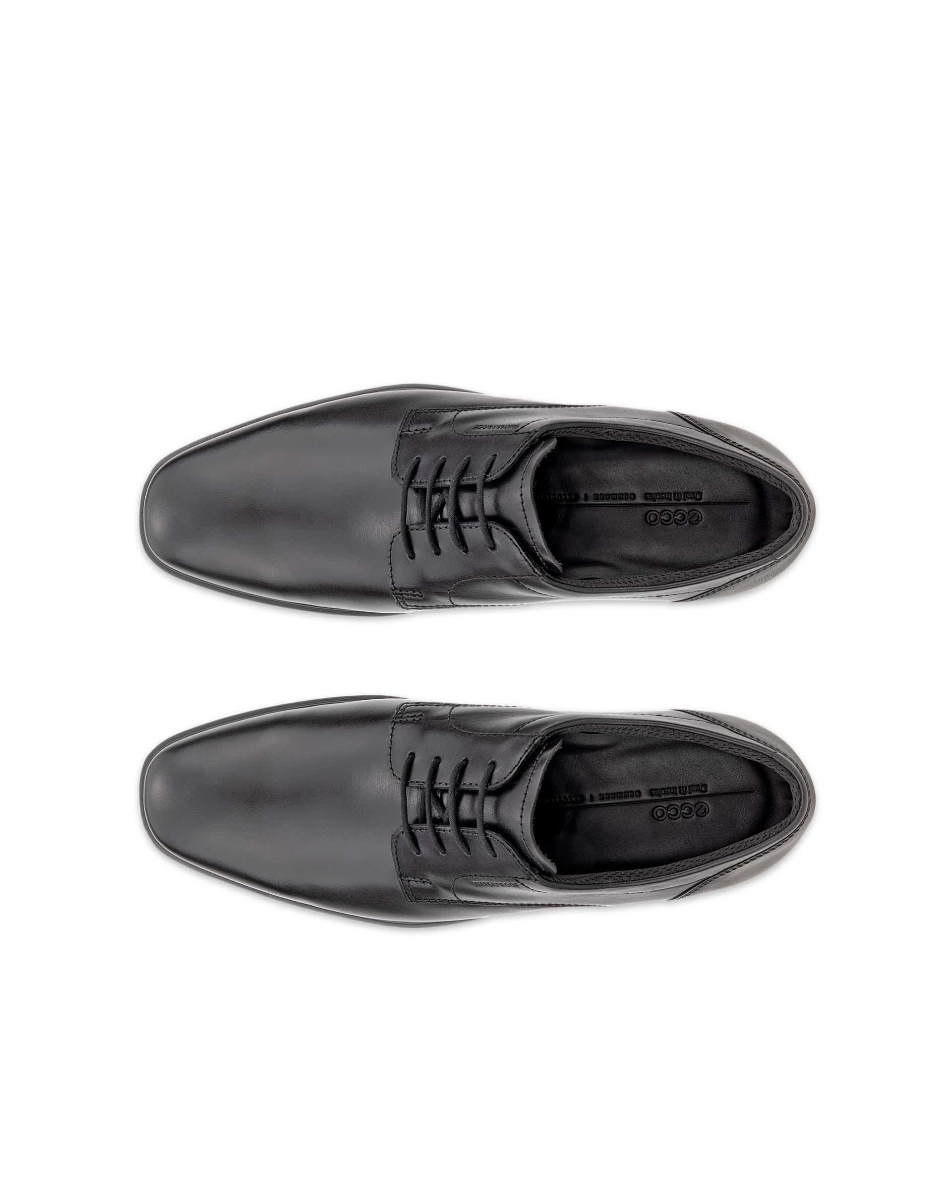 ECCO® METROPOLE MILAN muške kožne cipele derby - Crna - Top left pair
