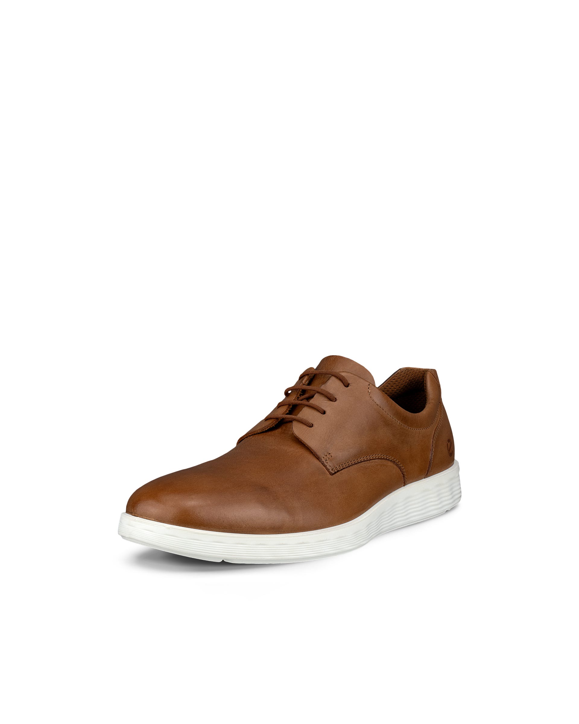 Men's ECCO® S Lite Leather Derby Shoe - Brown - Main