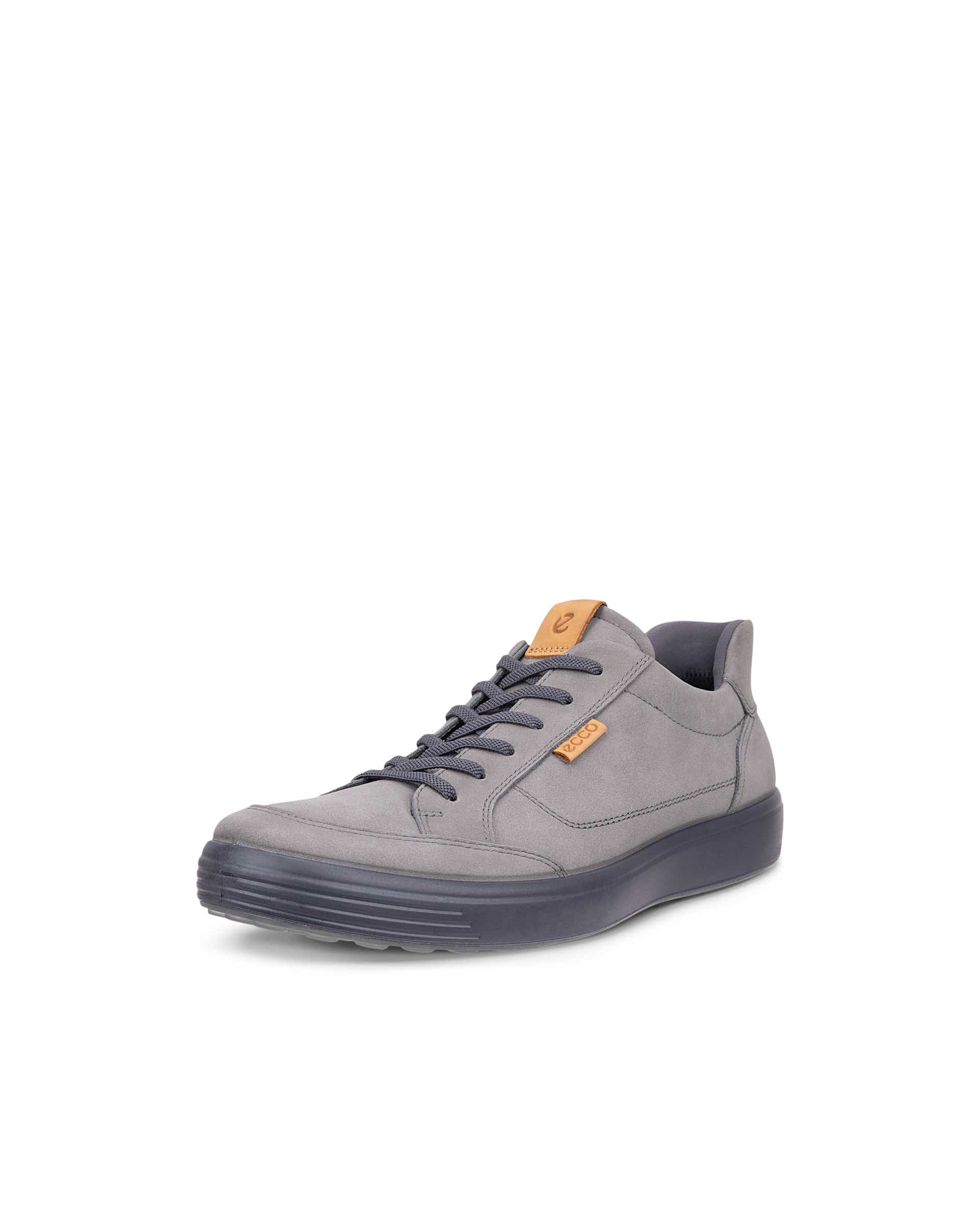 Miesten ECCO® SOFT 7 nupukki tennari - Harmaa - Main