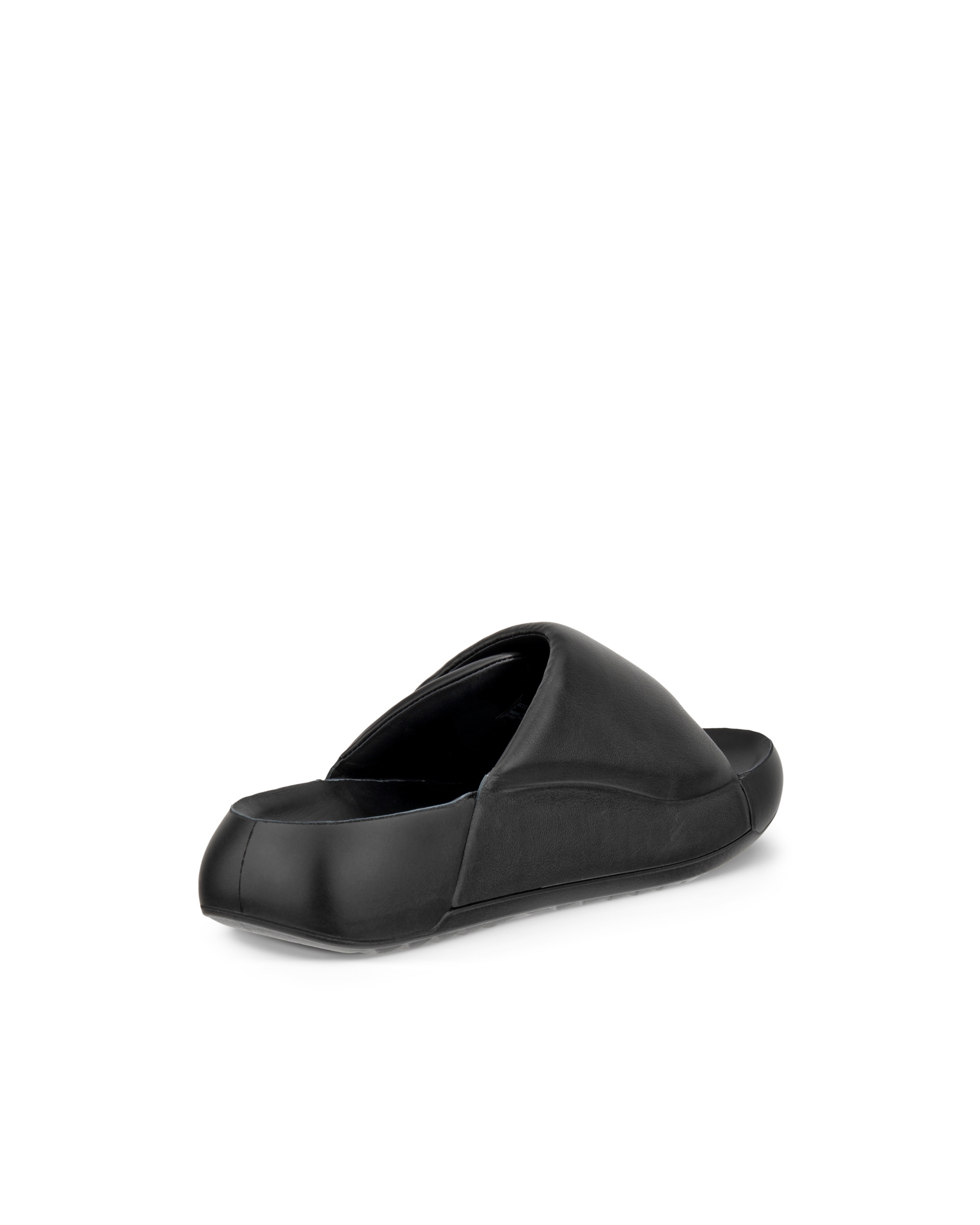 ECCO® Cozmo PF sandale en cuir pour femme - Noir - Back