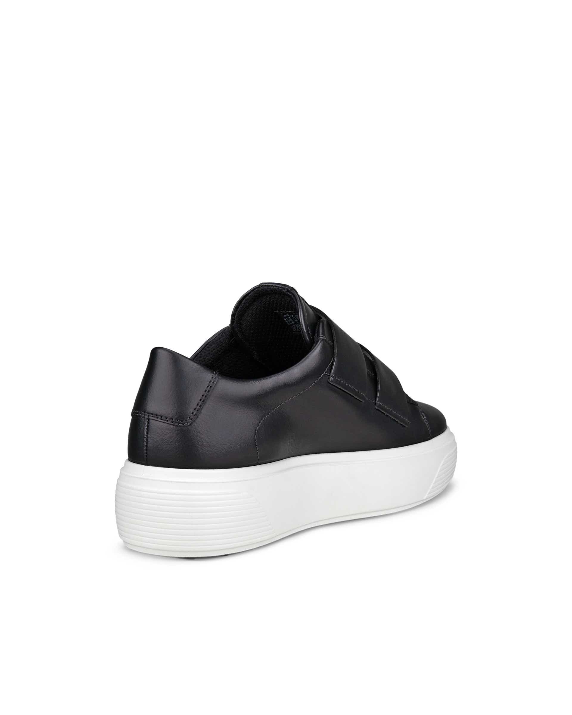 ECCO Street Platform ウィメンズ レザースニーカー | ブラック ECCO Street Platform ウィメンズ レザースニーカー | ブラック