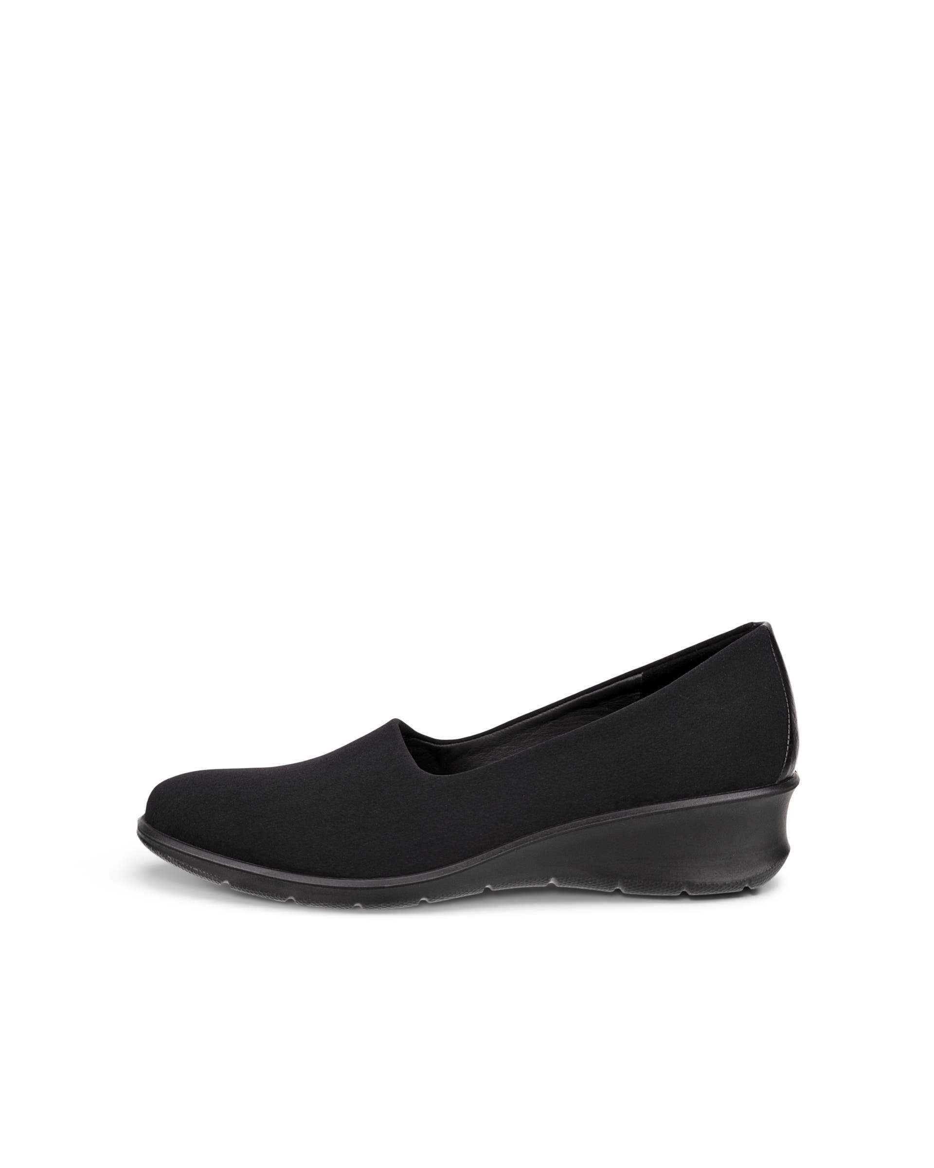 ECCO Women Felicia Stretch Slip-ons - Black - Outside