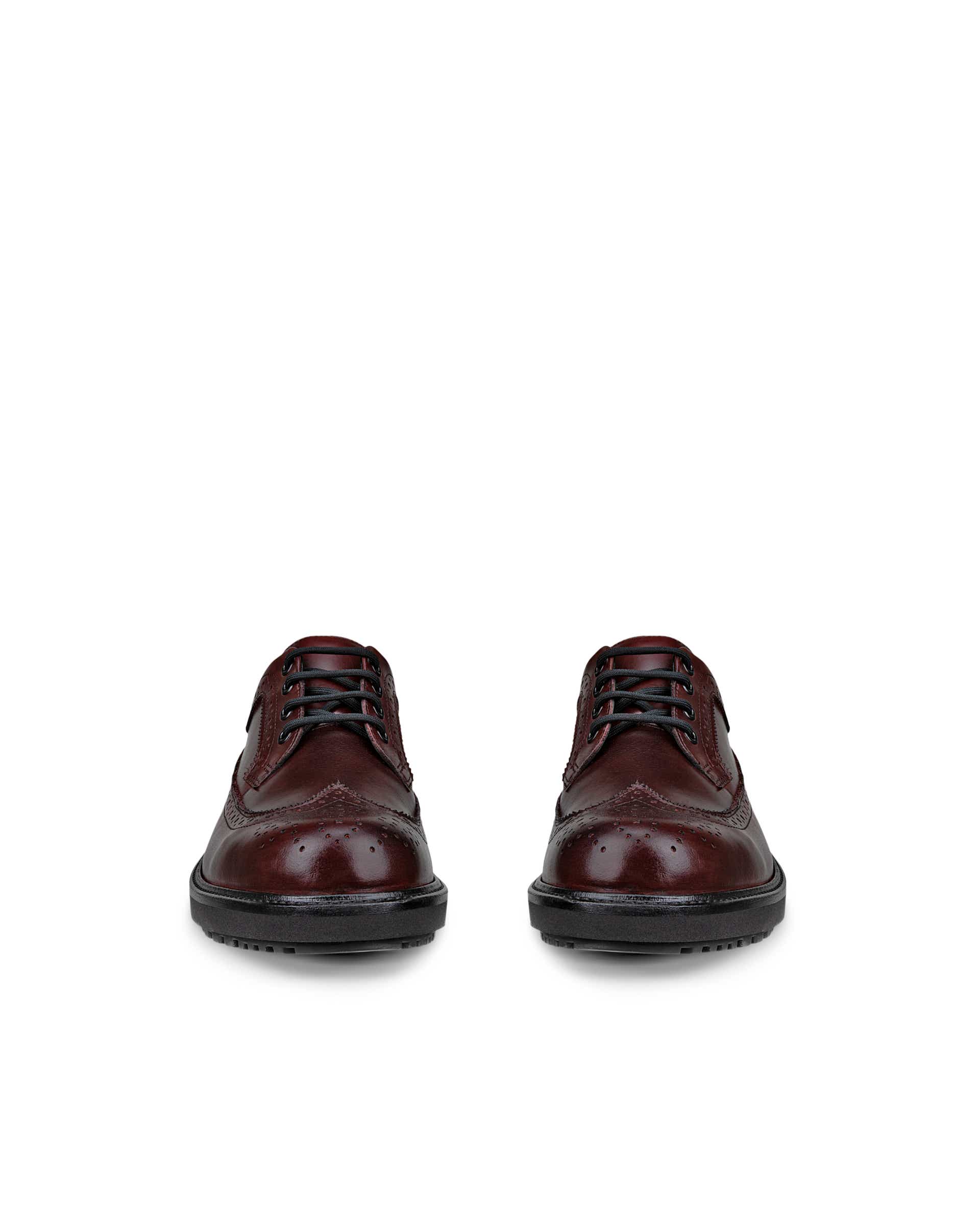 ECCO® METROPOLE OSLO Herren Eleganter Lederschuh - Rot - Front pair