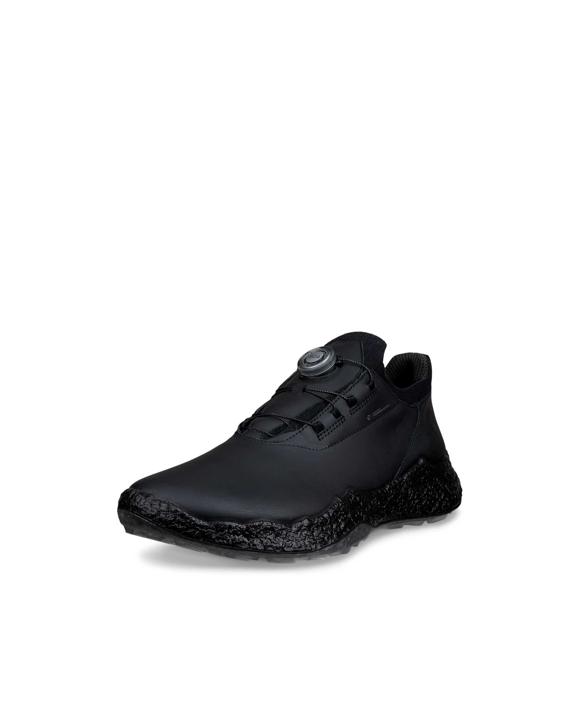 Zapatos golf impermeable de piel ECCO® GOLF BIOM H5 para hombre - Negro - Main