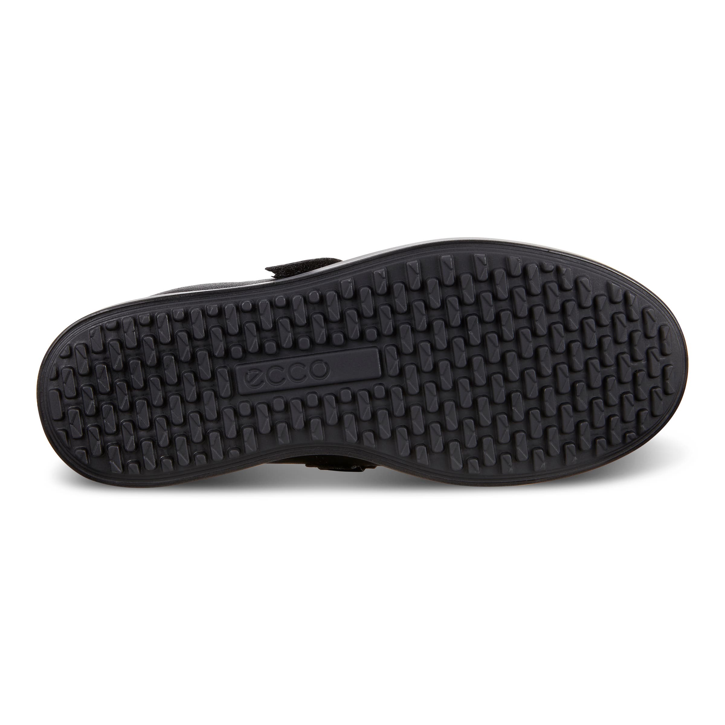 Kids' ECCO® Elli Leather Sneaker - Black - Sole