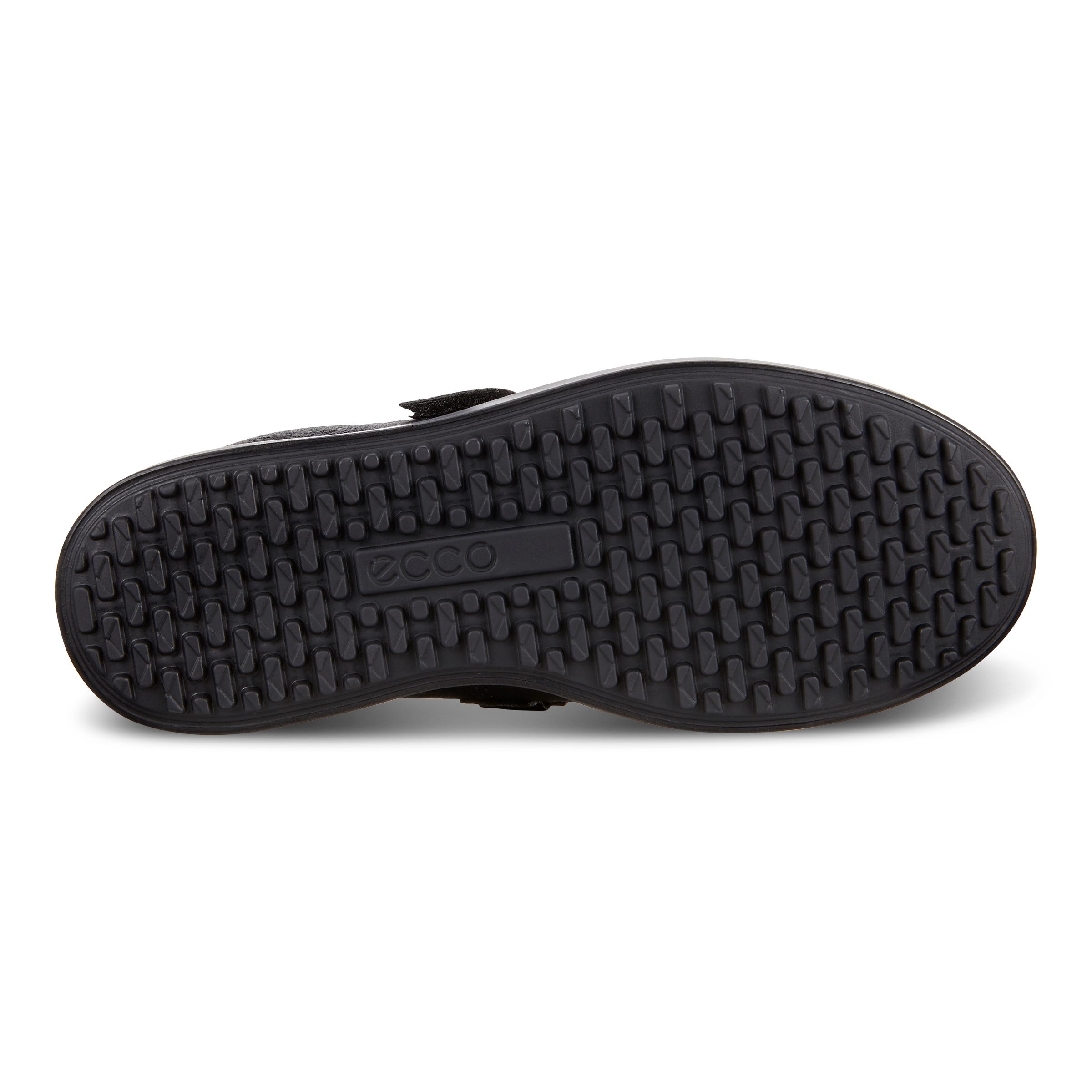 Kids' ECCO® Elli Leather Sneaker - Black - Sole