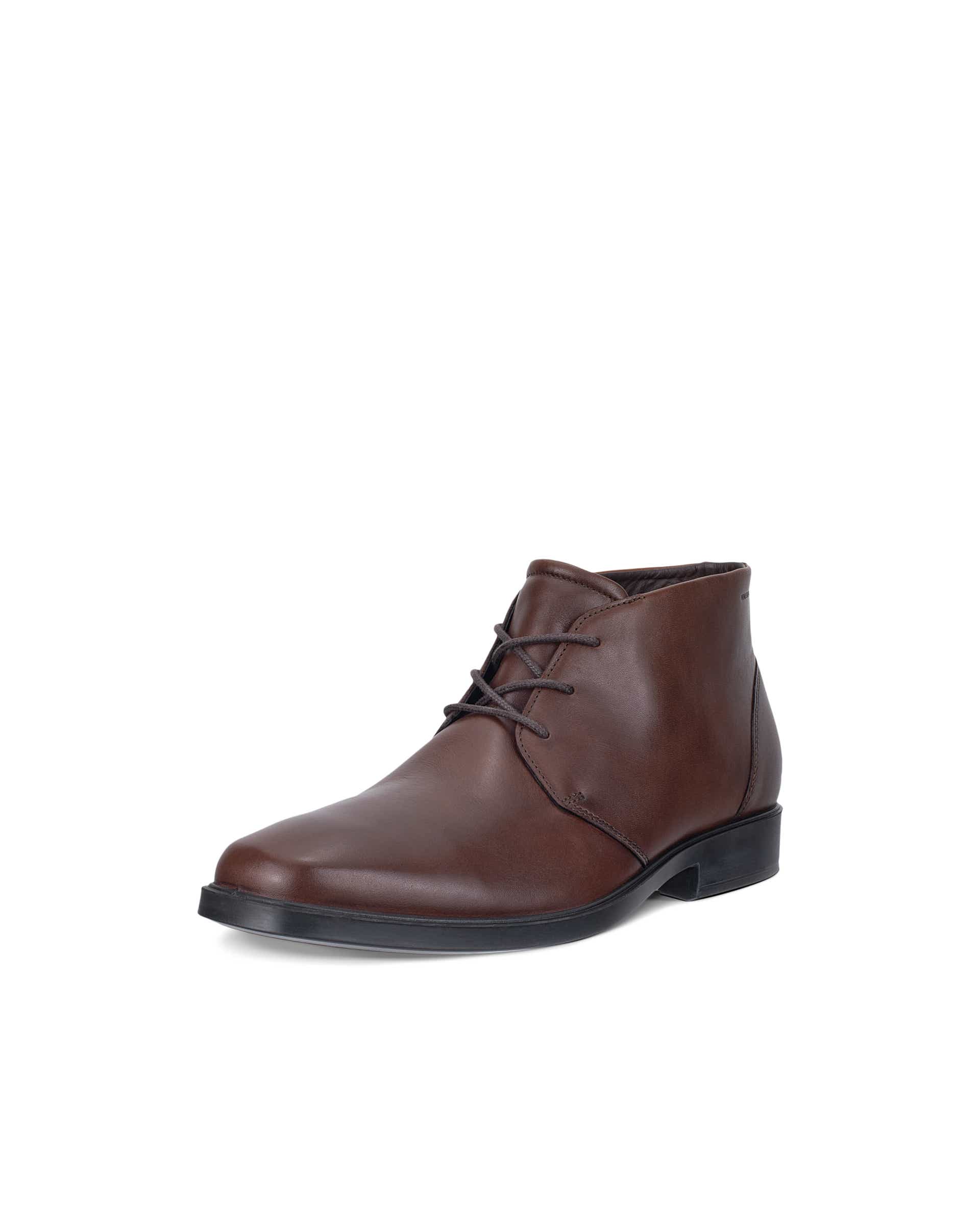 Men's ECCO® METROPOLE MILAN Leather Waterproof Lace-Up Boot - Brown - Main