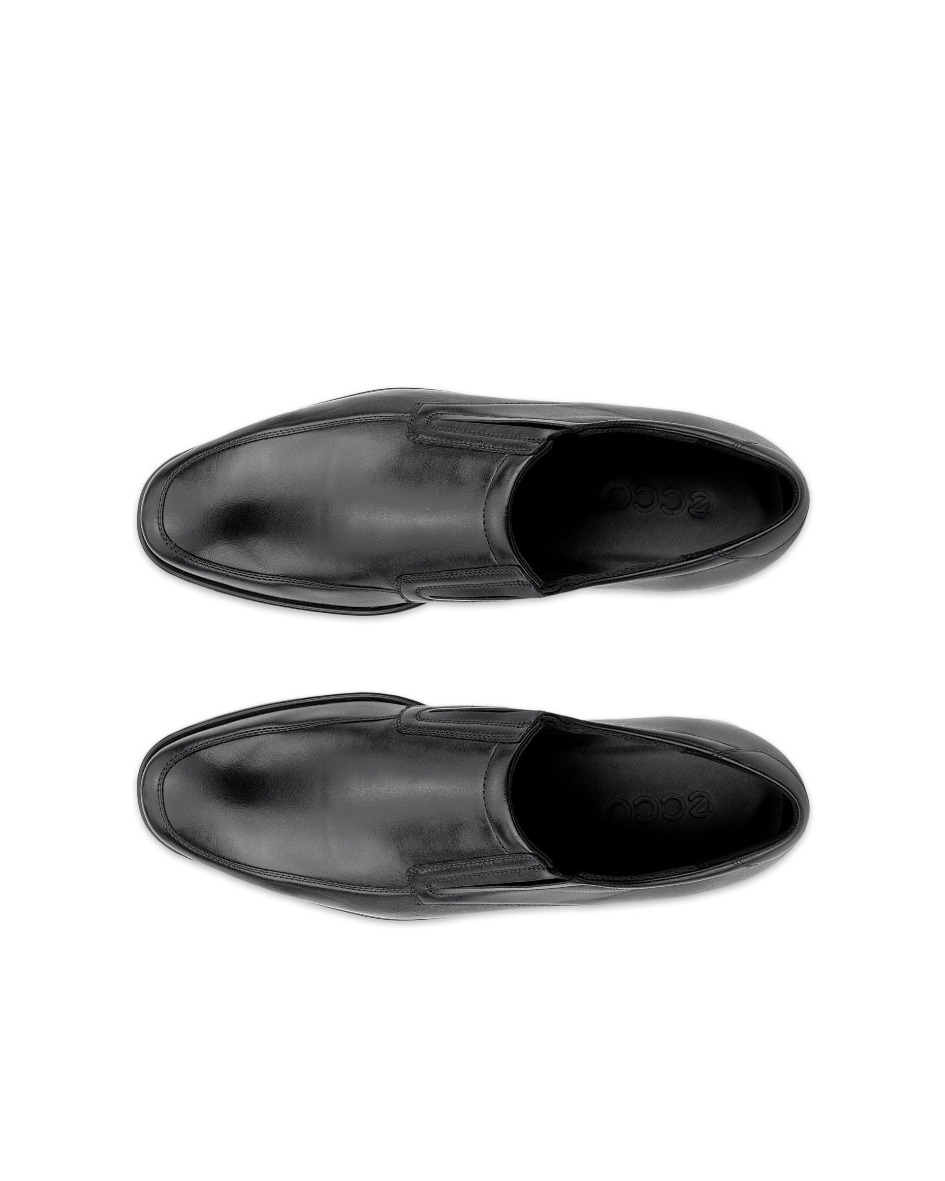 Miesten ECCO® MELBOURNE slip-on -juhlakenkä nahkaa - Musta - Top left pair