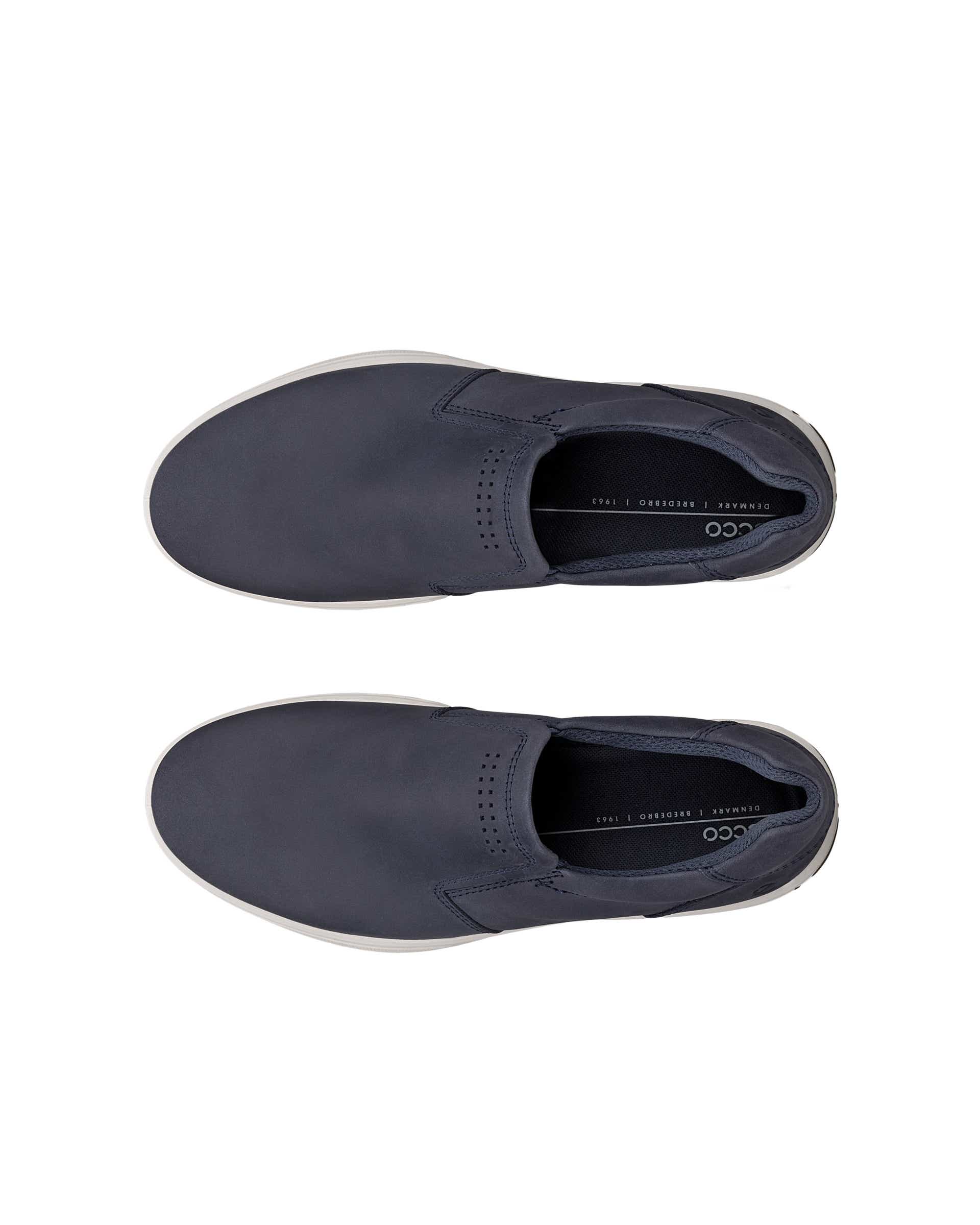 Zapatillas de nobuk ECCO® Byway 2.0 para hombre - Azul - Top left pair