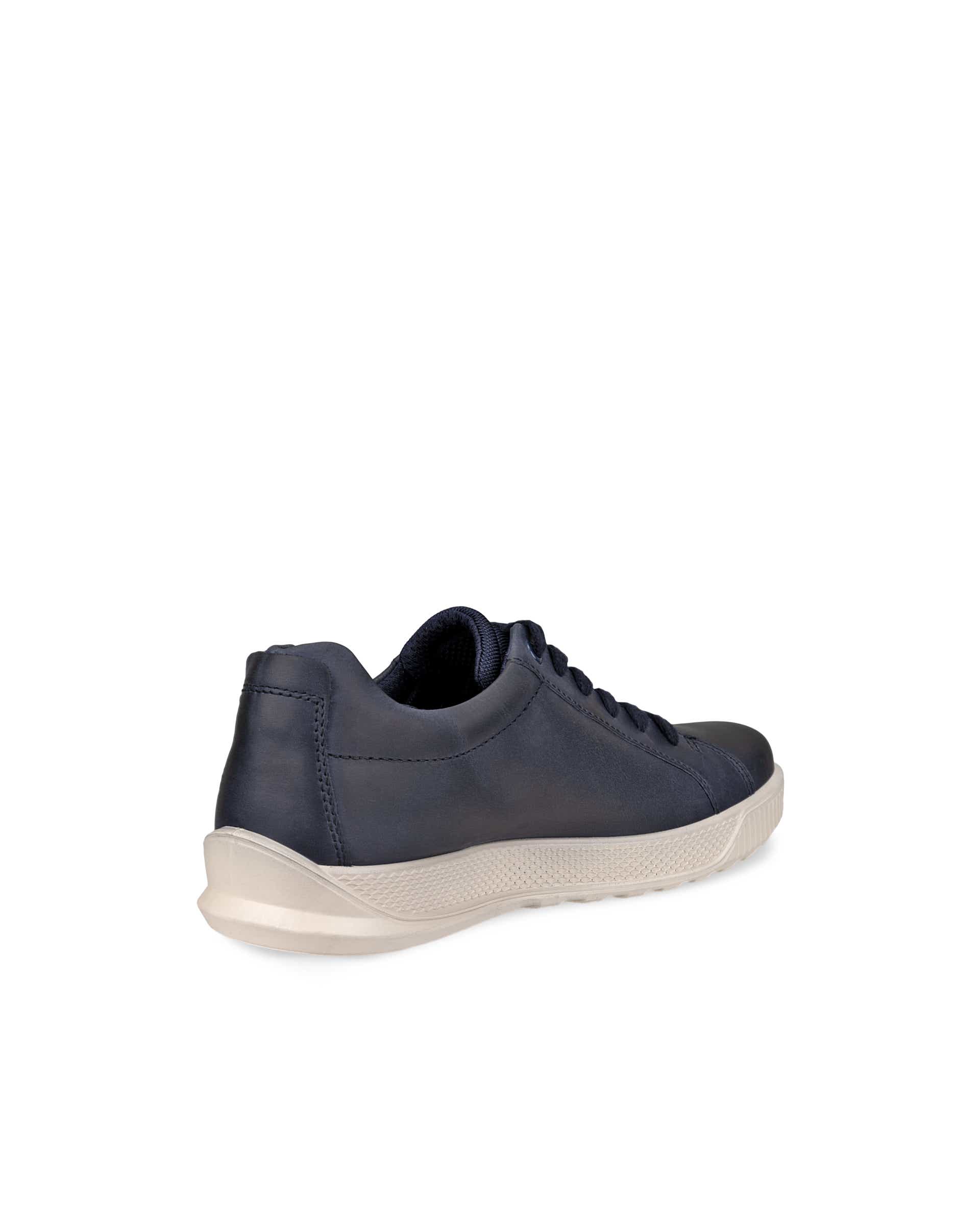 ECCO® Byway baskets en nubuck pour homme - Bleu - Back