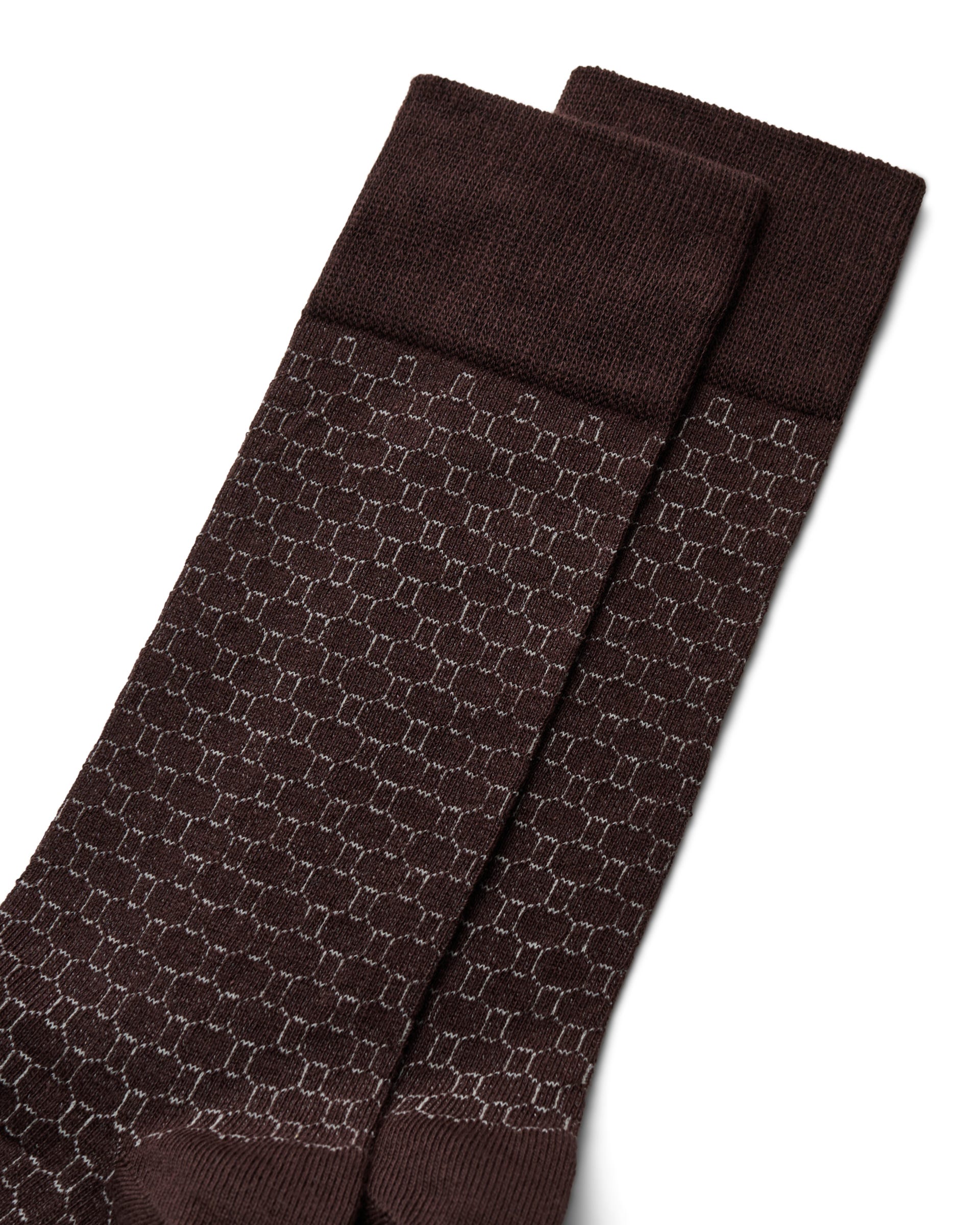 ECCO® CLASSIC HONEYCOMB MID CUT Herren Halbhohe Socken - Grün - Main