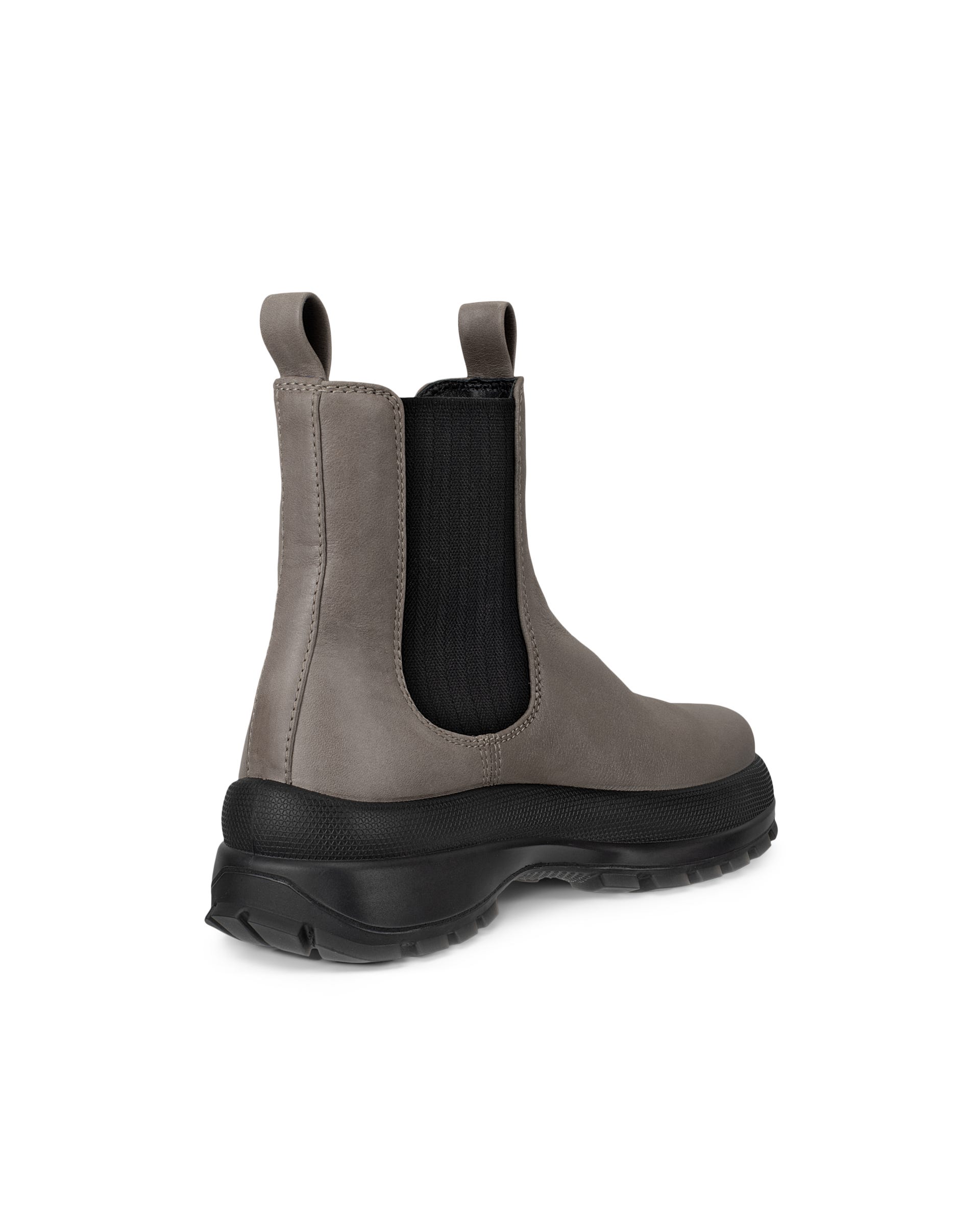 Women's ECCO® TRACK 30 Nubuck Chelsea Boot - Grey - Back