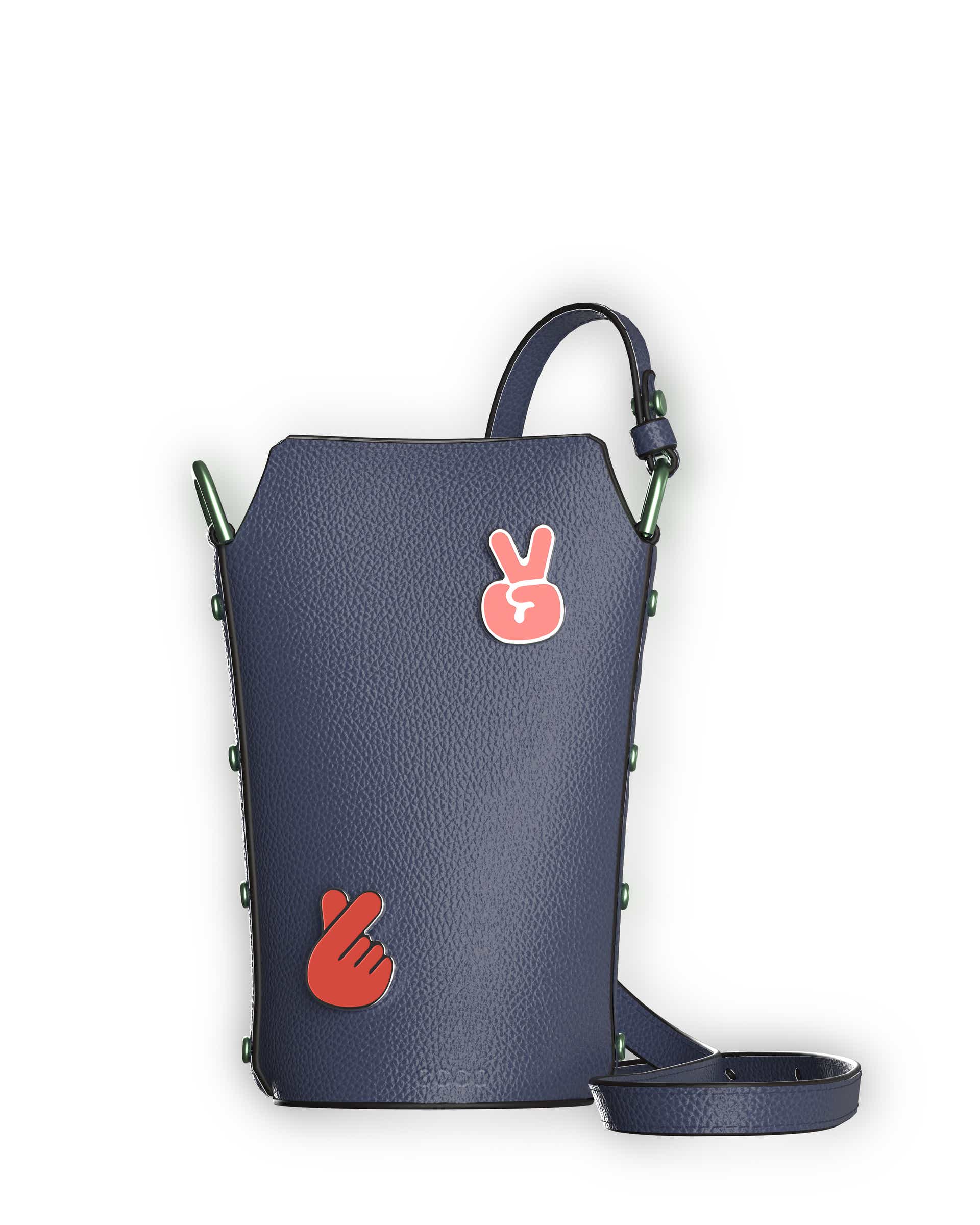 ECCO Pot Bag - Blue - Main