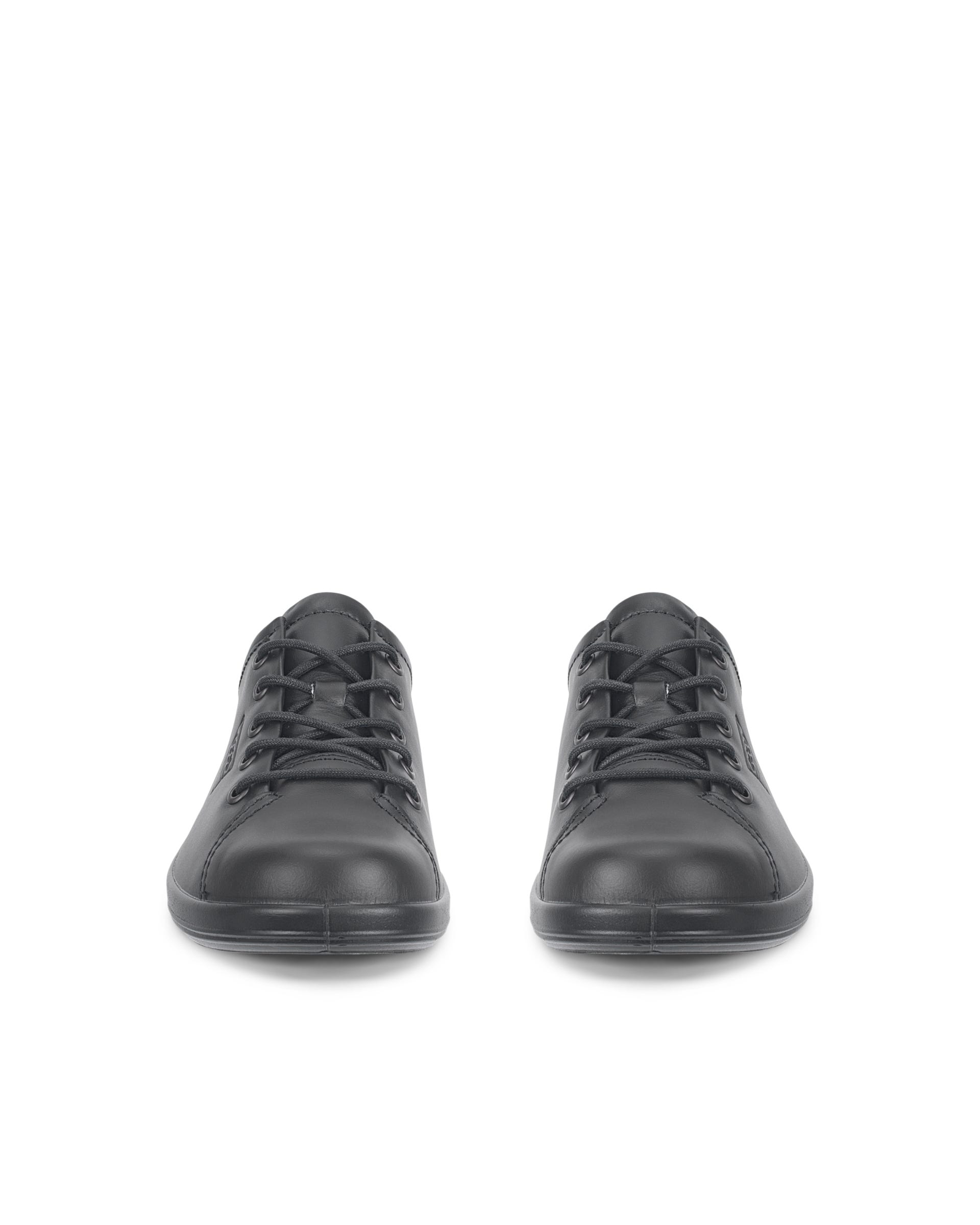 ECCO® Soft 2.0 női bőr cipő - Fekete - Front pair