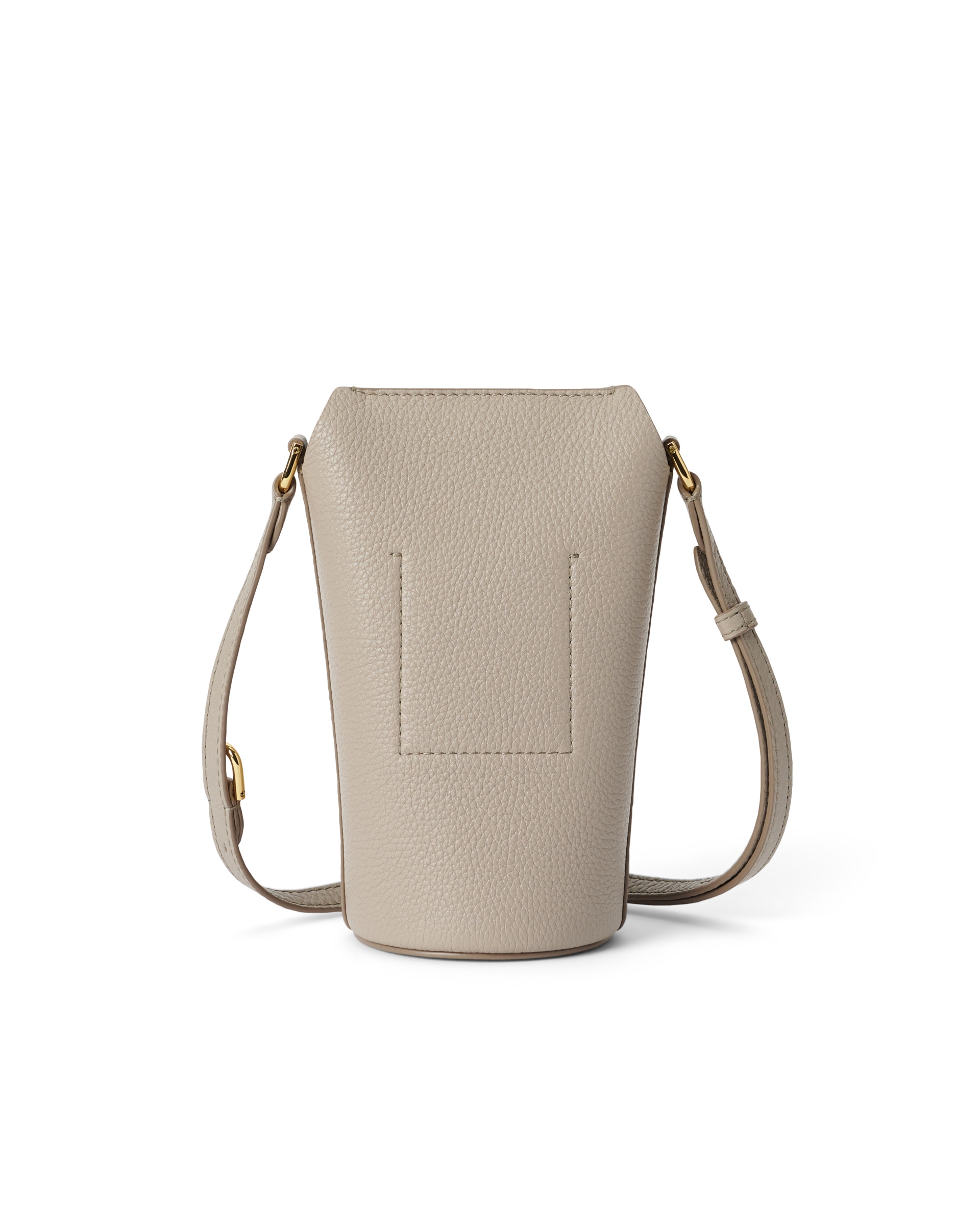 ECCO® Pot Bag kožna torba preko ramena - Bež - Back