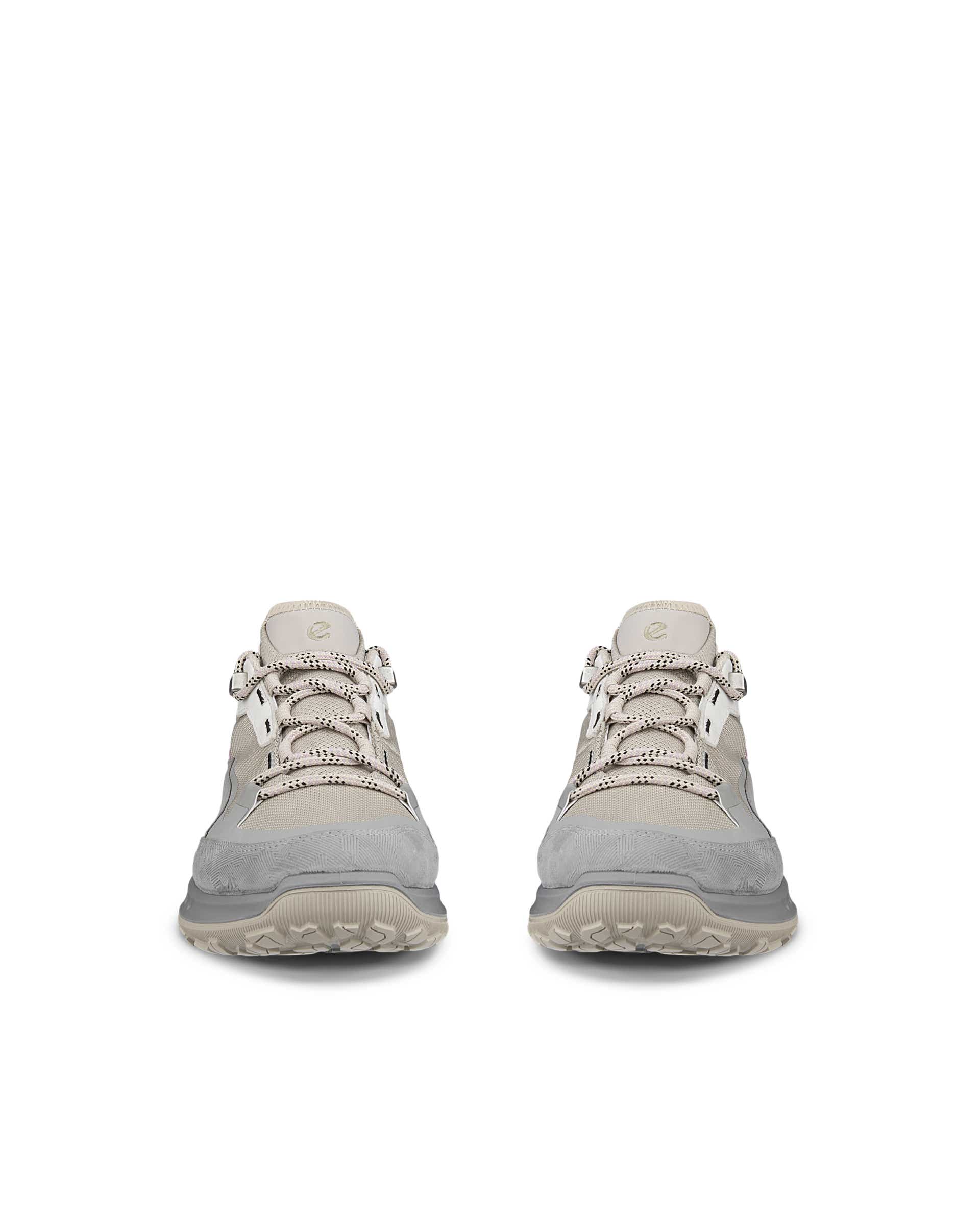Dámská nubuková voděodolná turistická obuv ECCO® ULT-TRN - Šedá - Front pair