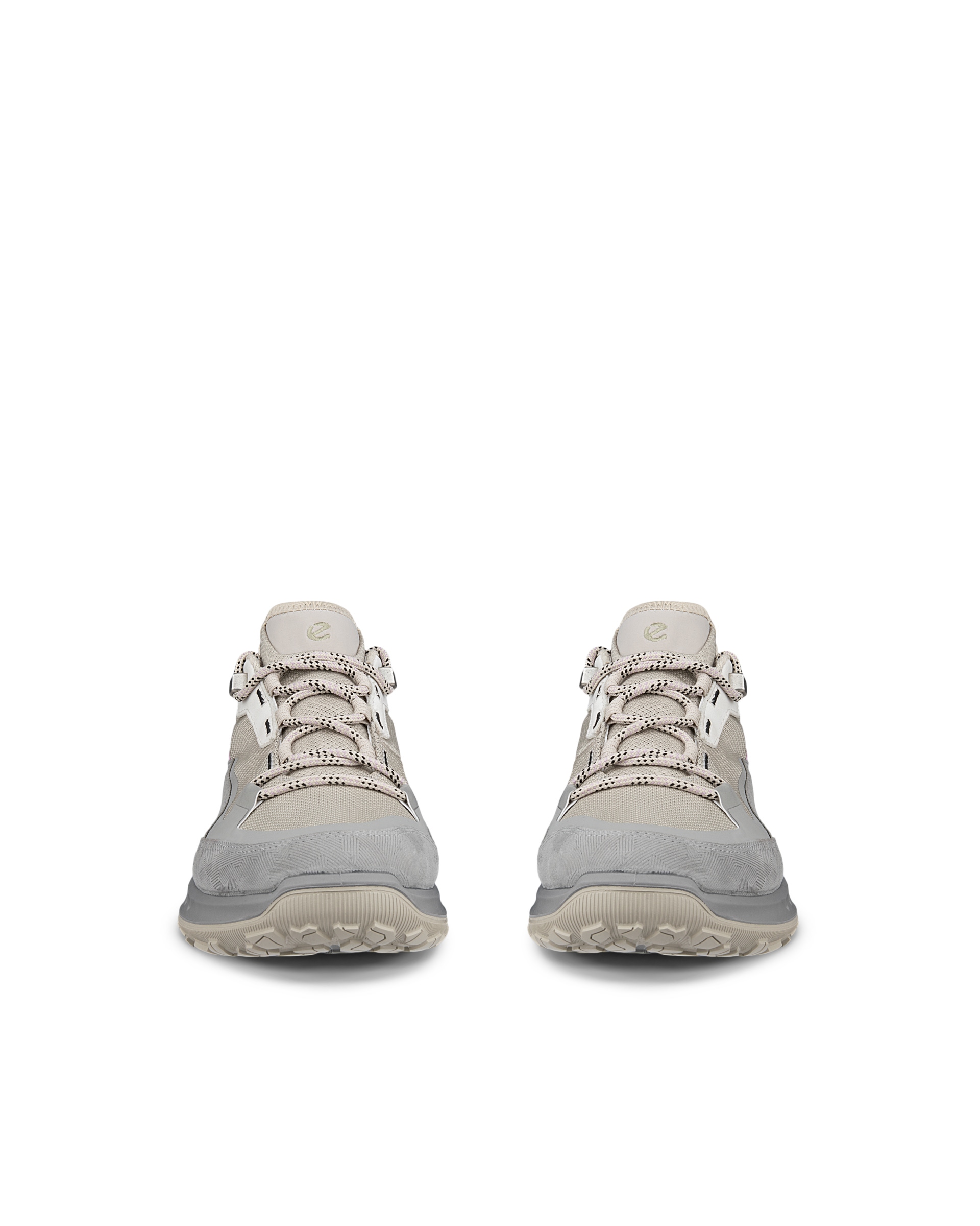 Dámská nubuková voděodolná turistická obuv ECCO® ULT-TRN - Šedá - Front pair