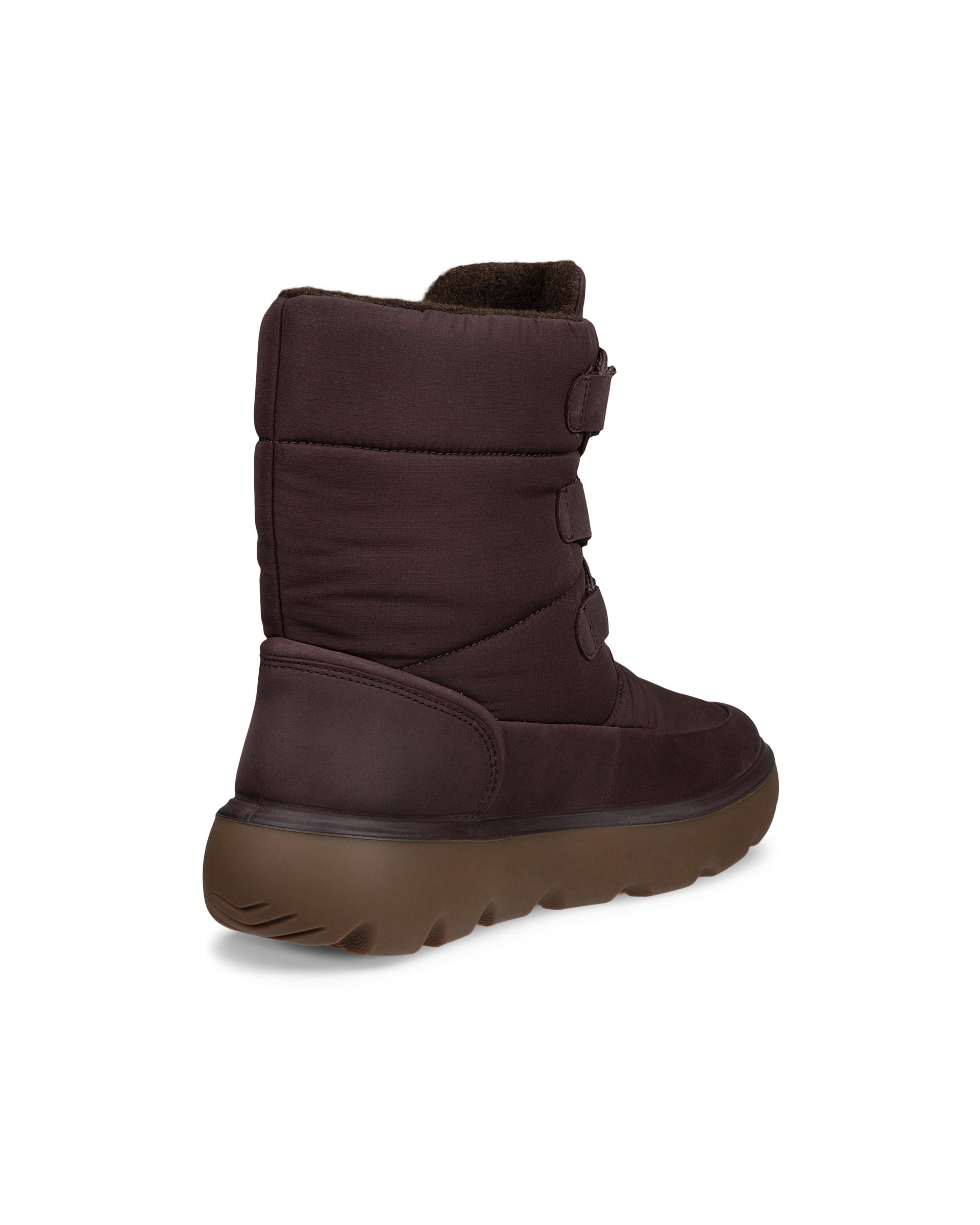 ECCO® GLACIA Vattentät vintersko i textil dam - Brun - Outside