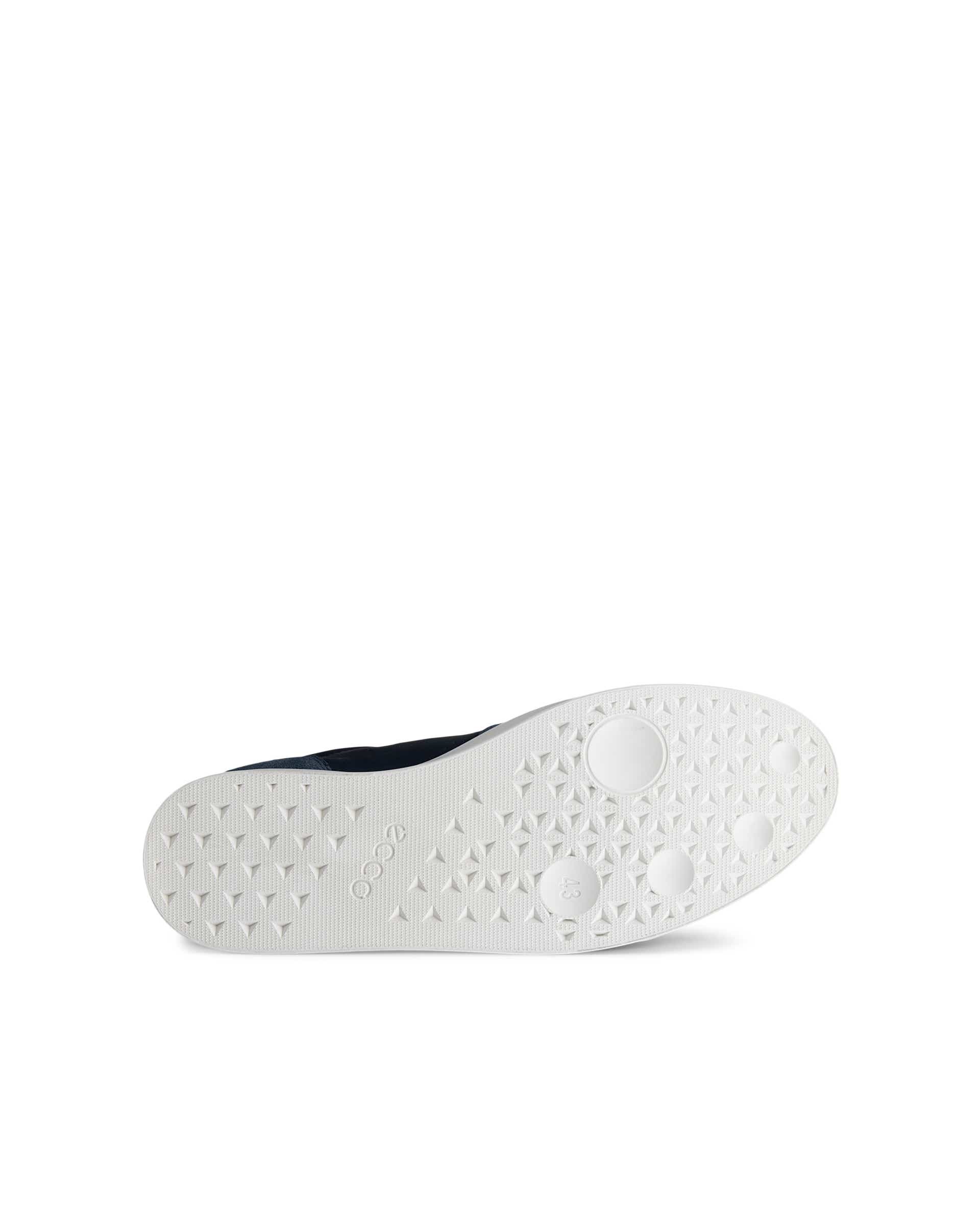 ECCO® STREET LITE heren leren sneaker - Blauw - Sole