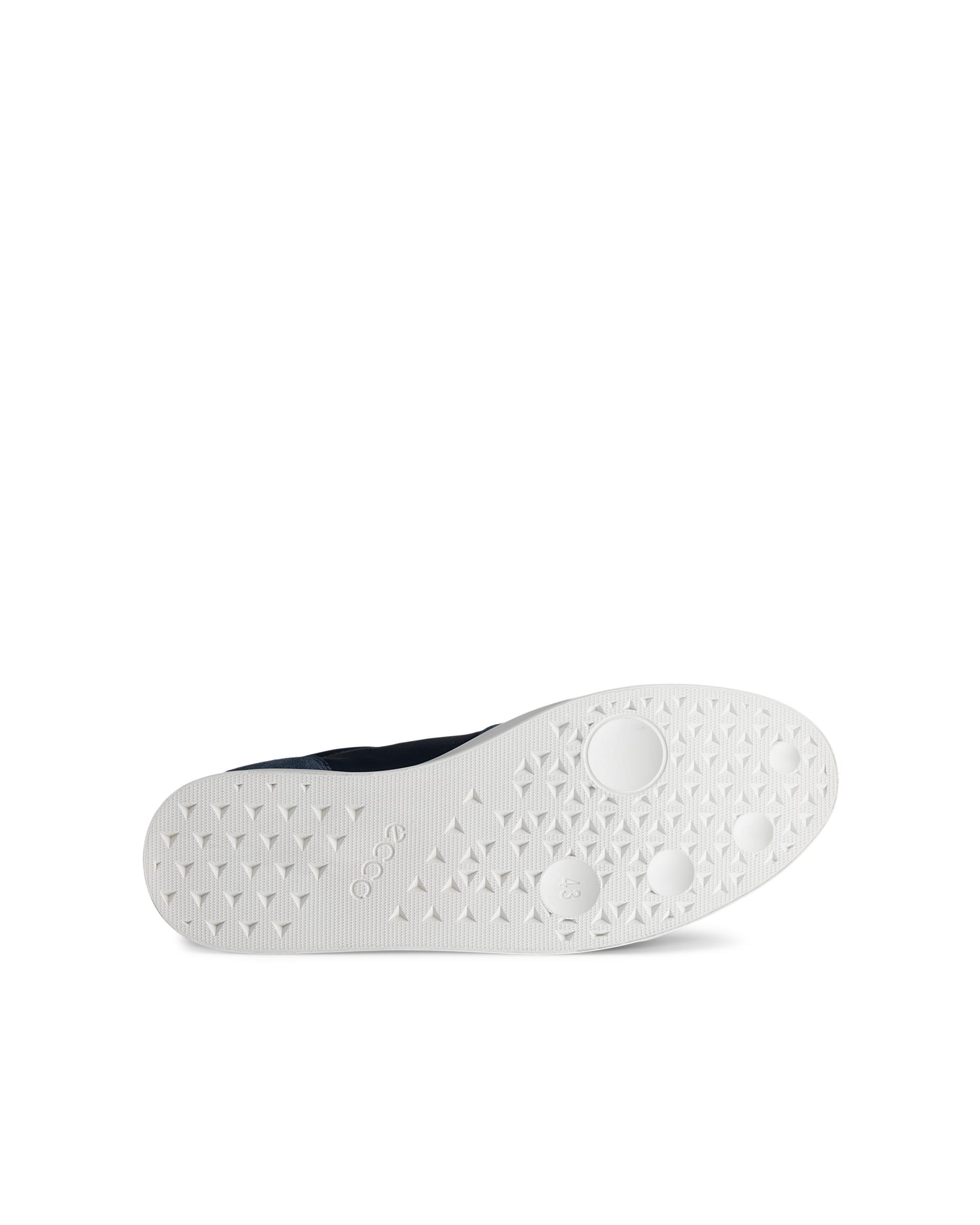 ECCO® STREET LITE heren leren sneaker - Blauw - Sole