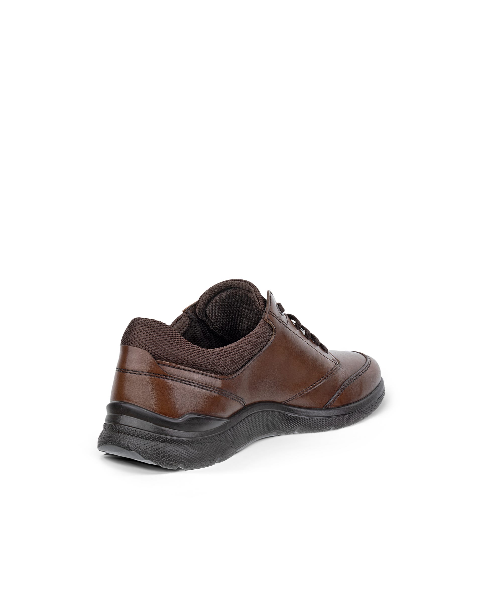 Sapatos atacadores couro homem ECCO® Irving - Castanho - Back