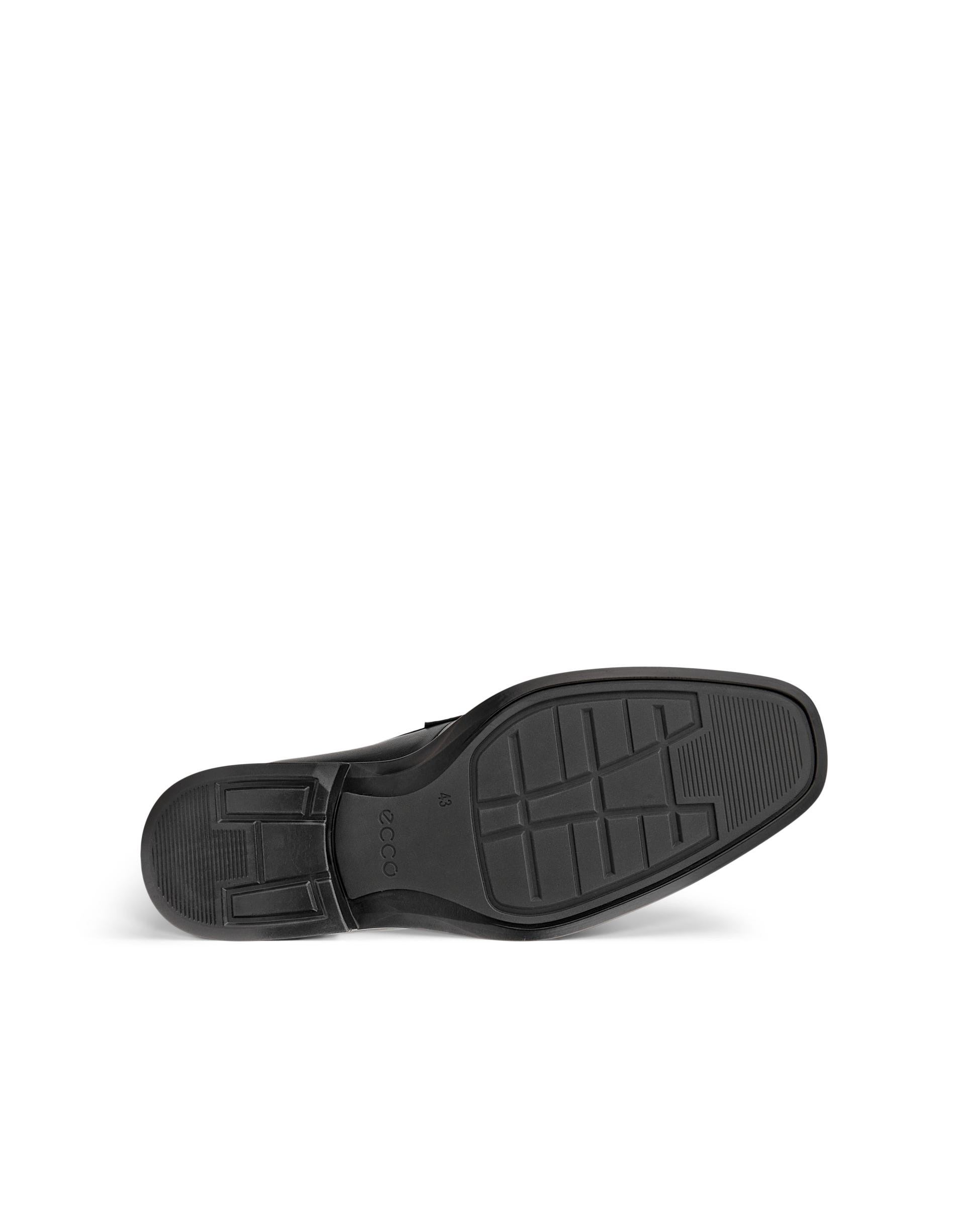 ECCO® METROPOLE MILAN muške kožne mokasinke - Crna - Sole