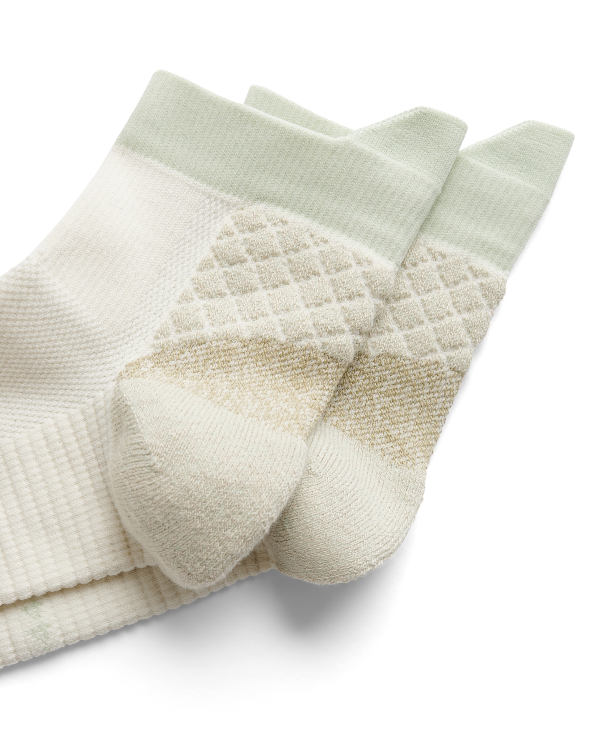 ECCO Tech ユニセックス ファンクショナルアンクルソックス - ベージュ - Detail-1