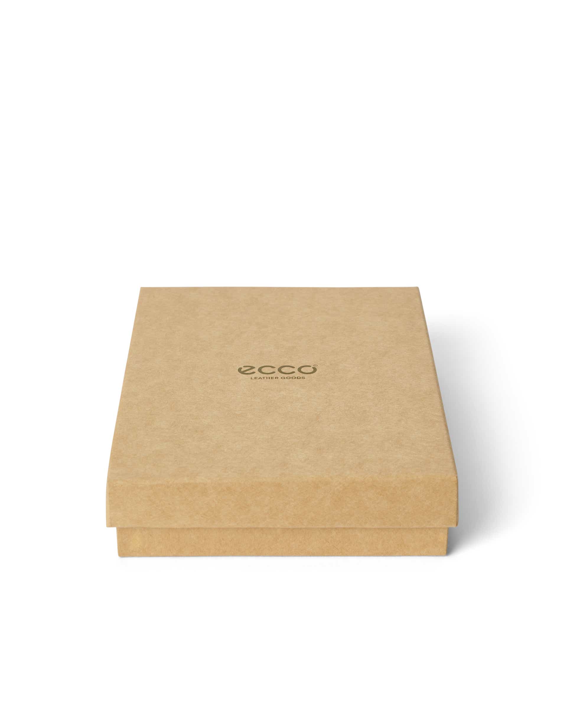 Porta-cartões em pele ECCO® Card Case - Preto - Detail-2