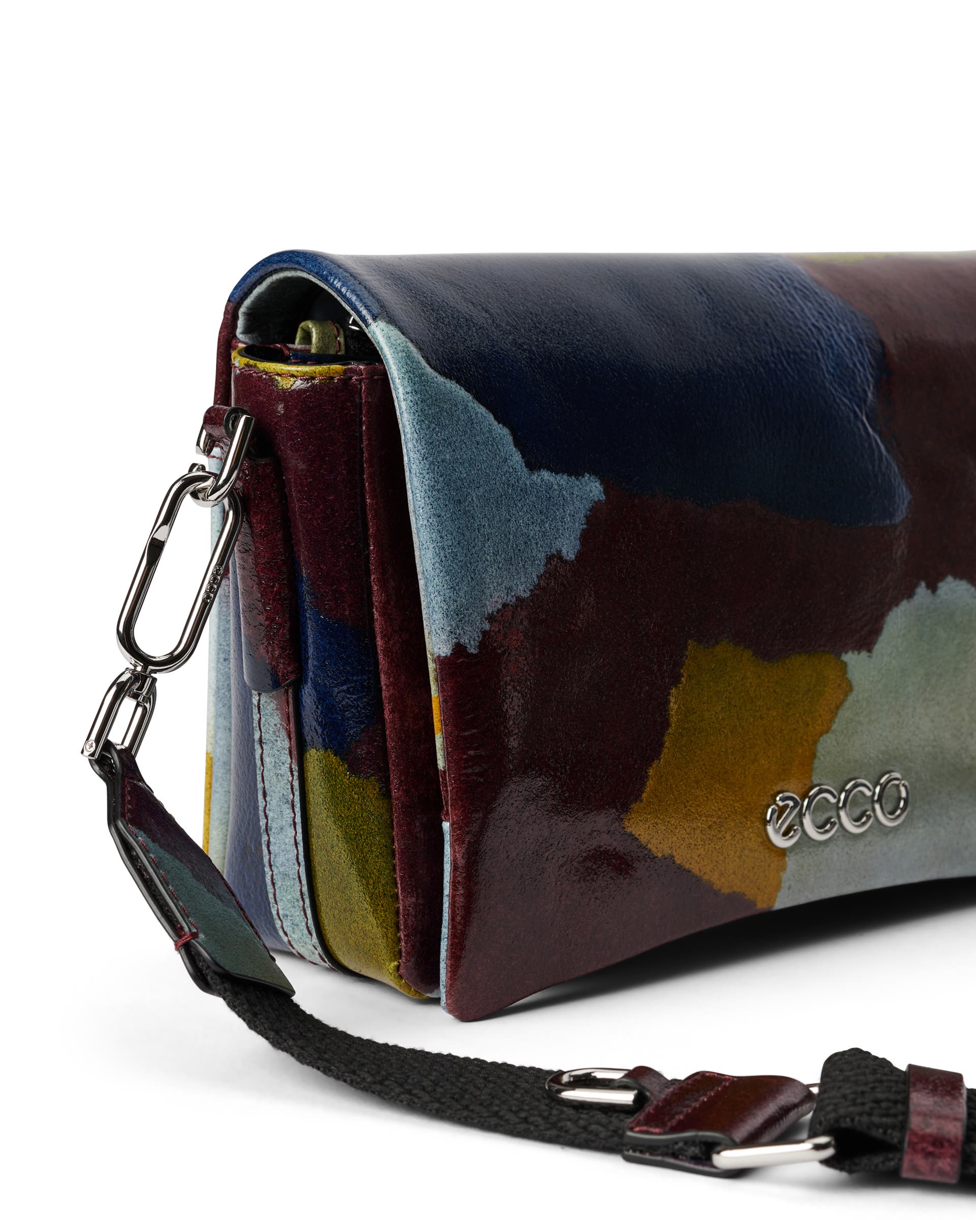 ECCO PINCH BAG LARGE SOFT CAMO LEATHER - Multicolour - Detail-1