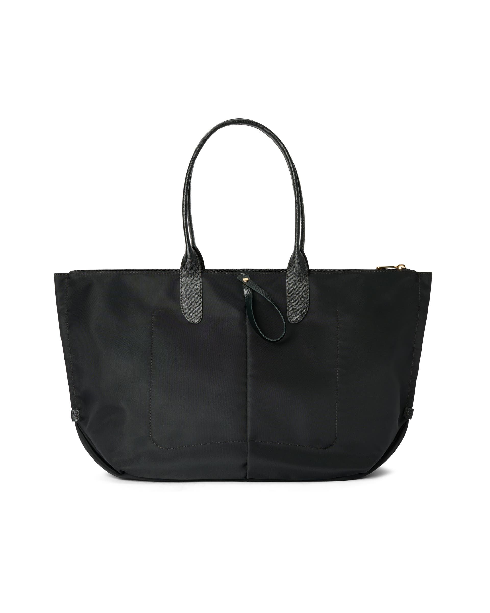 Kožená taška tote ECCO® Tote - Černá - Back