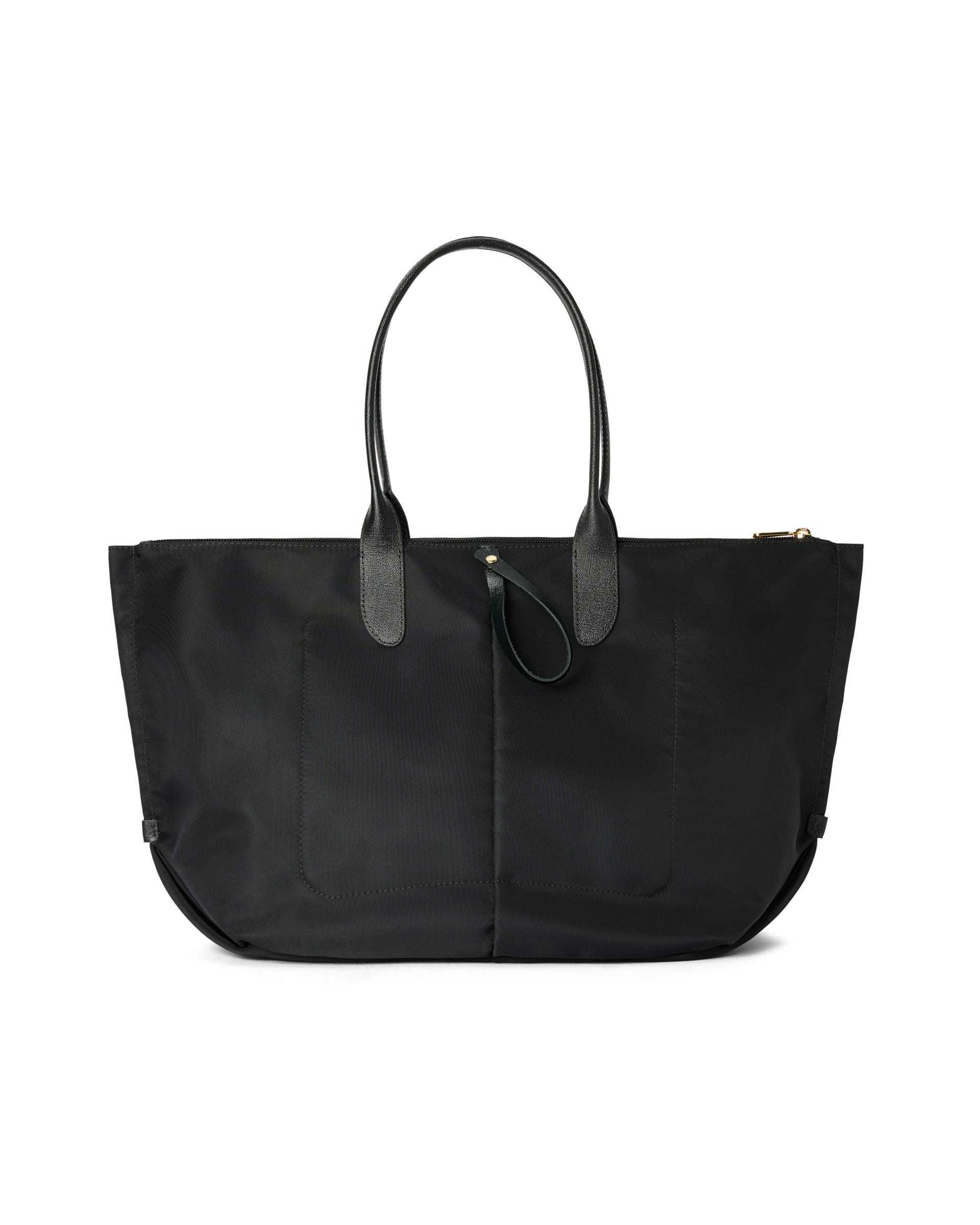 Kožená taška tote ECCO® Tote - Černá - Back
