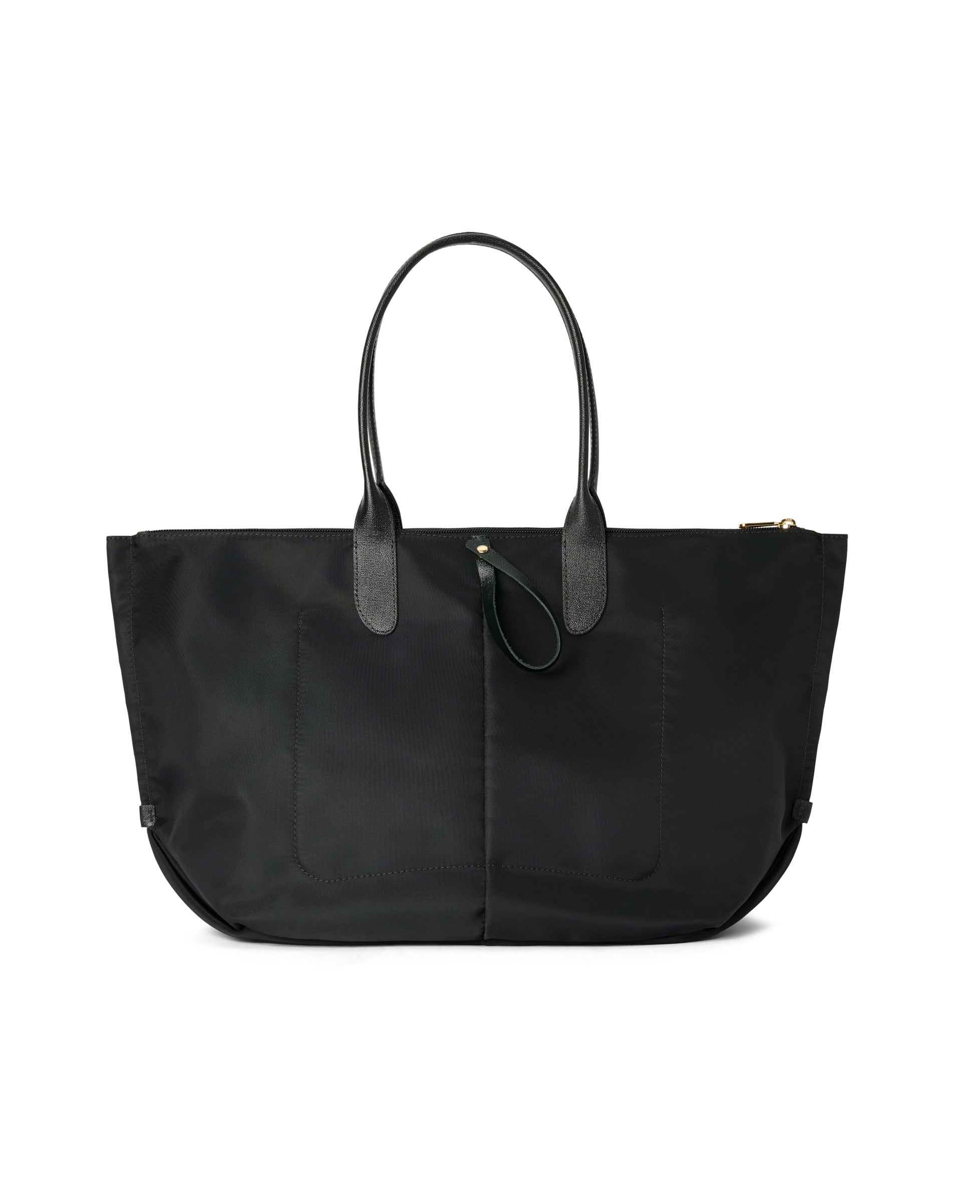 Kožená taška tote ECCO® Tote - Čierna - Back