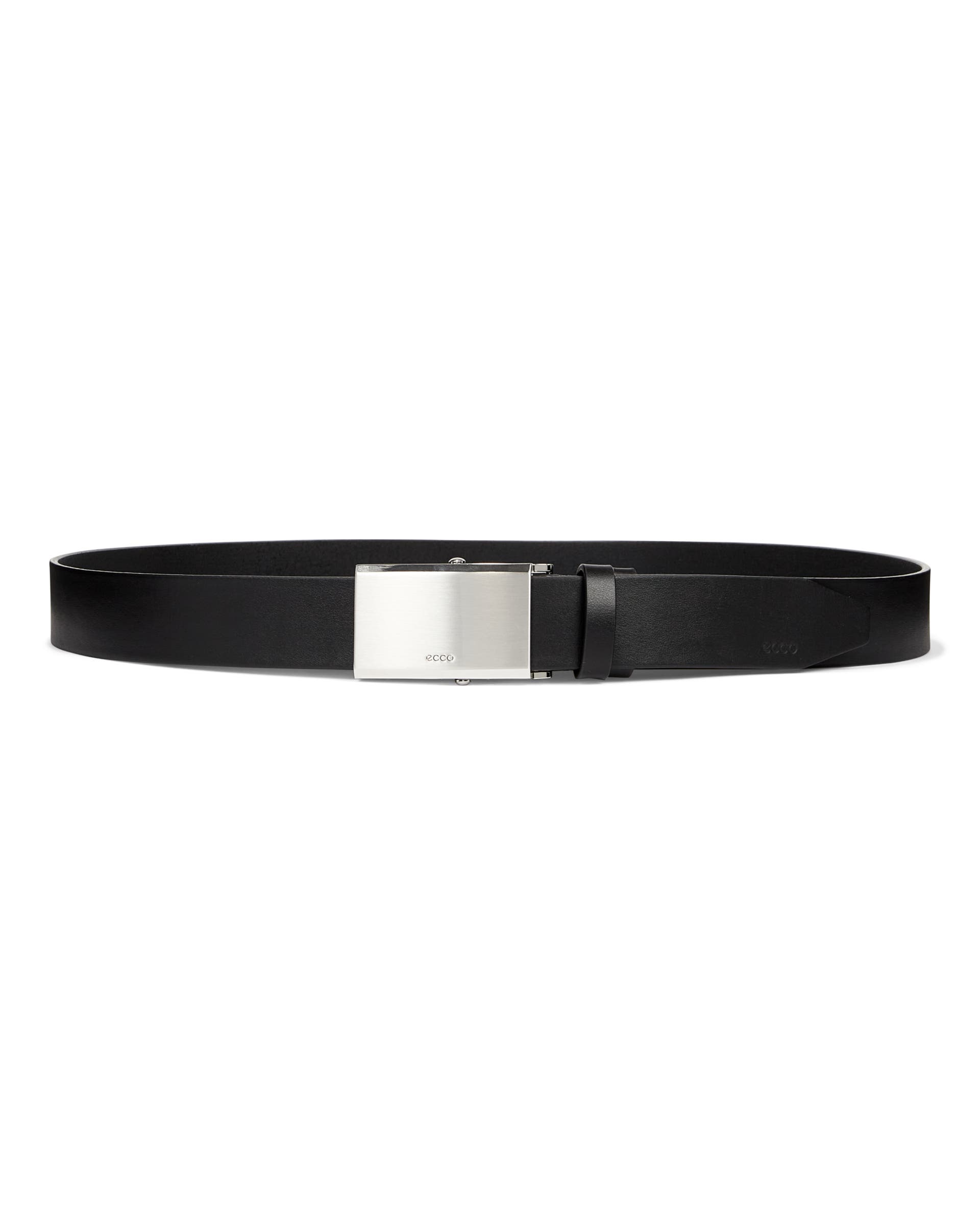 ECCO® Belts Herren Verstellbarer Ledergürtel - Schwarz - Main