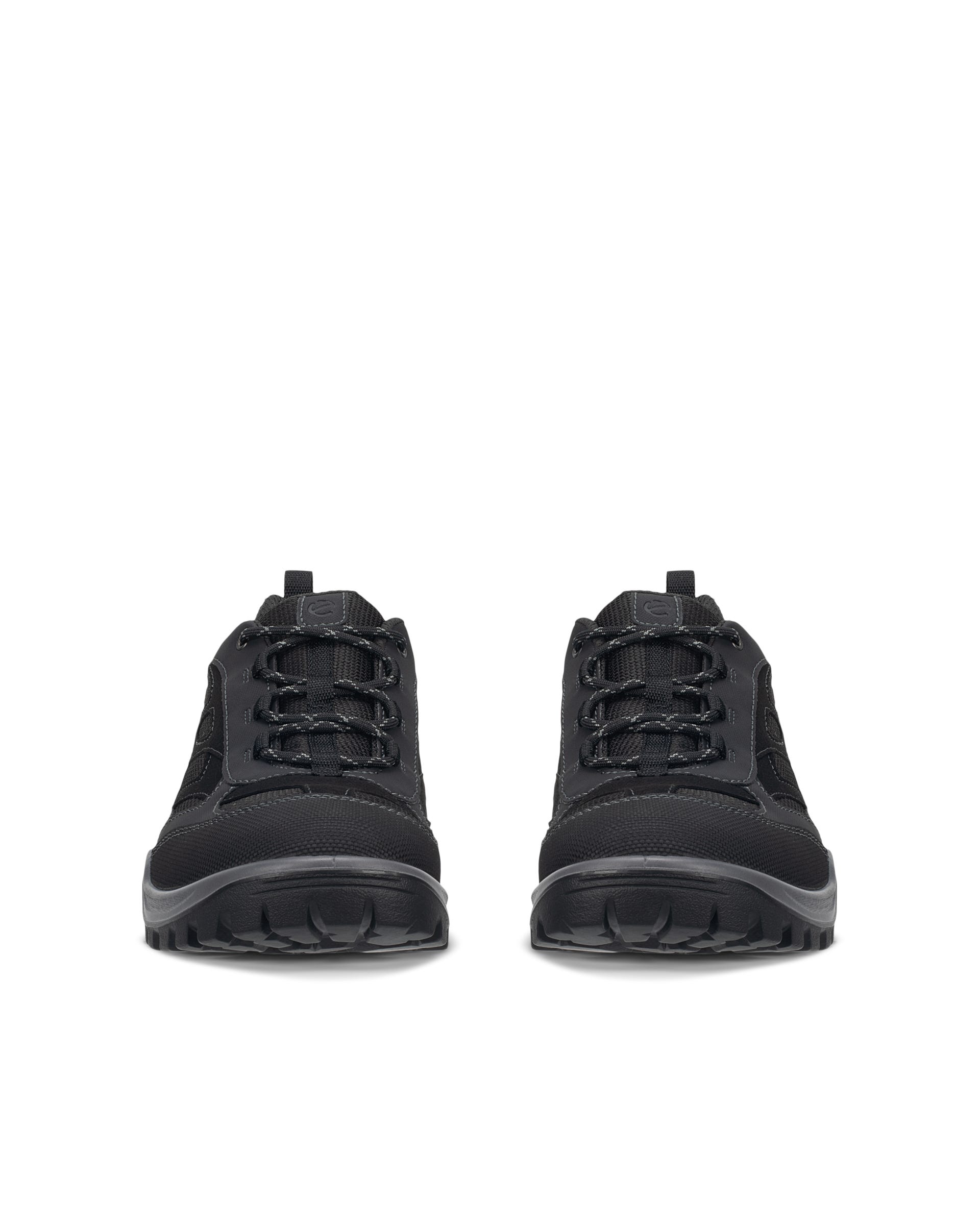 Men's ECCO® XPEDITION III Textile Gore-Tex High-Top Hiking Trainer - Black - Outside