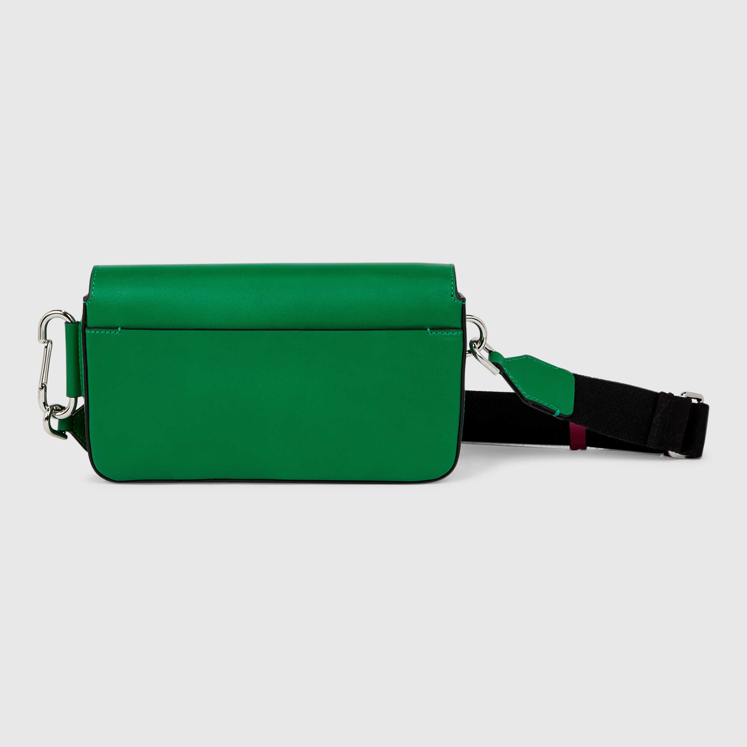 ECCO® E Stack Leather Phone Bag - Green - Back