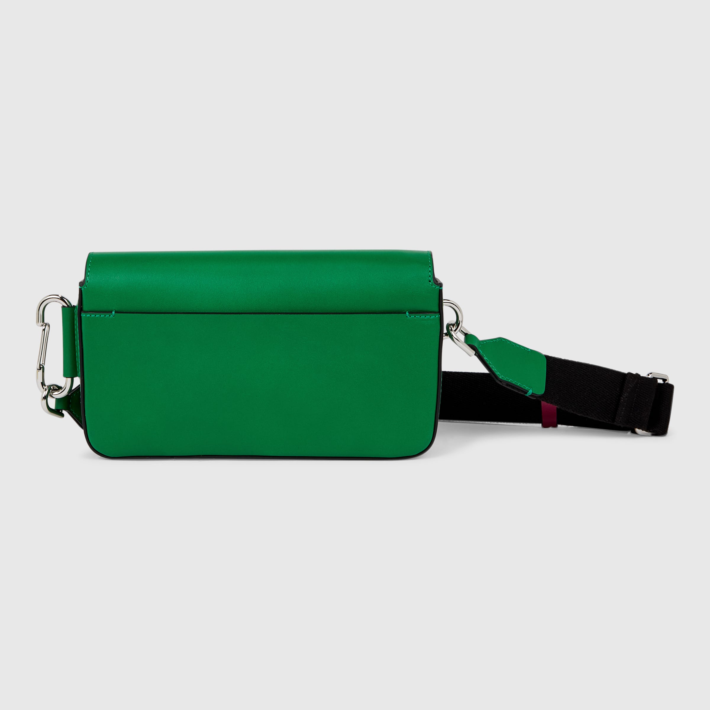 ECCO® E Stack Leather Phone Bag - Green - Back
