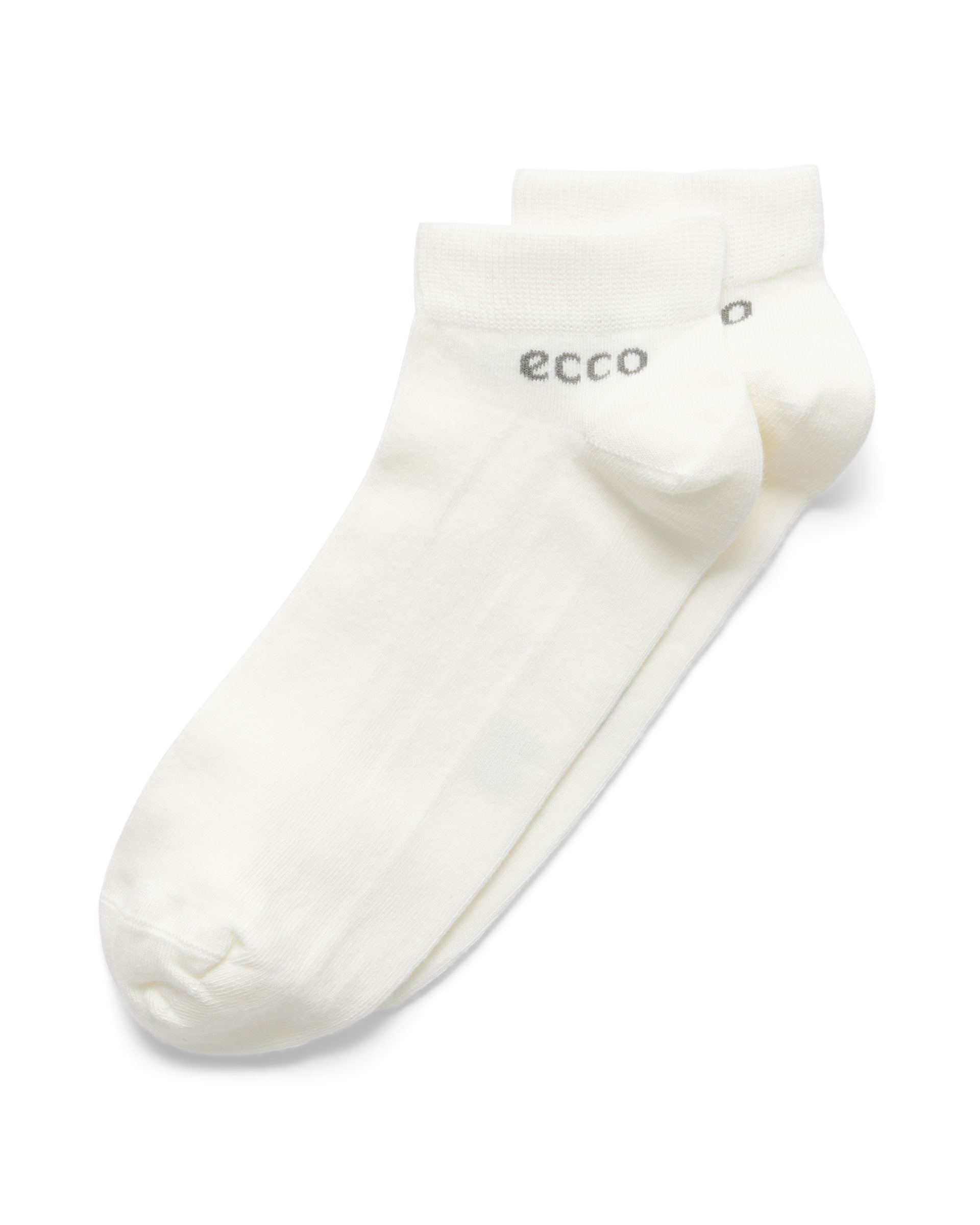 Unisex ECCO® Longlife Low-Cut Socks - White - Detail-2