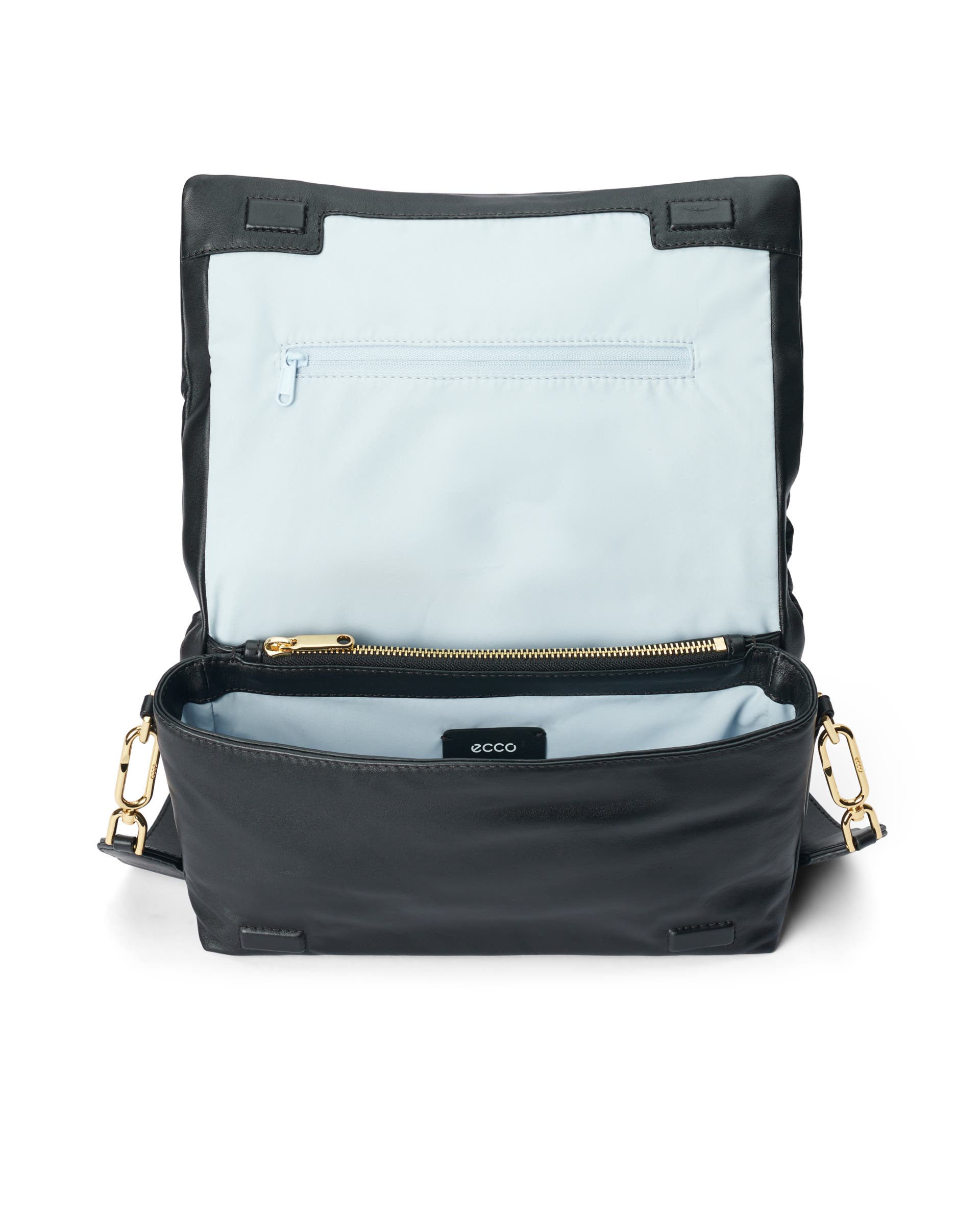 ECCO SOFT LARGE PINCH BAG - Black - Inside